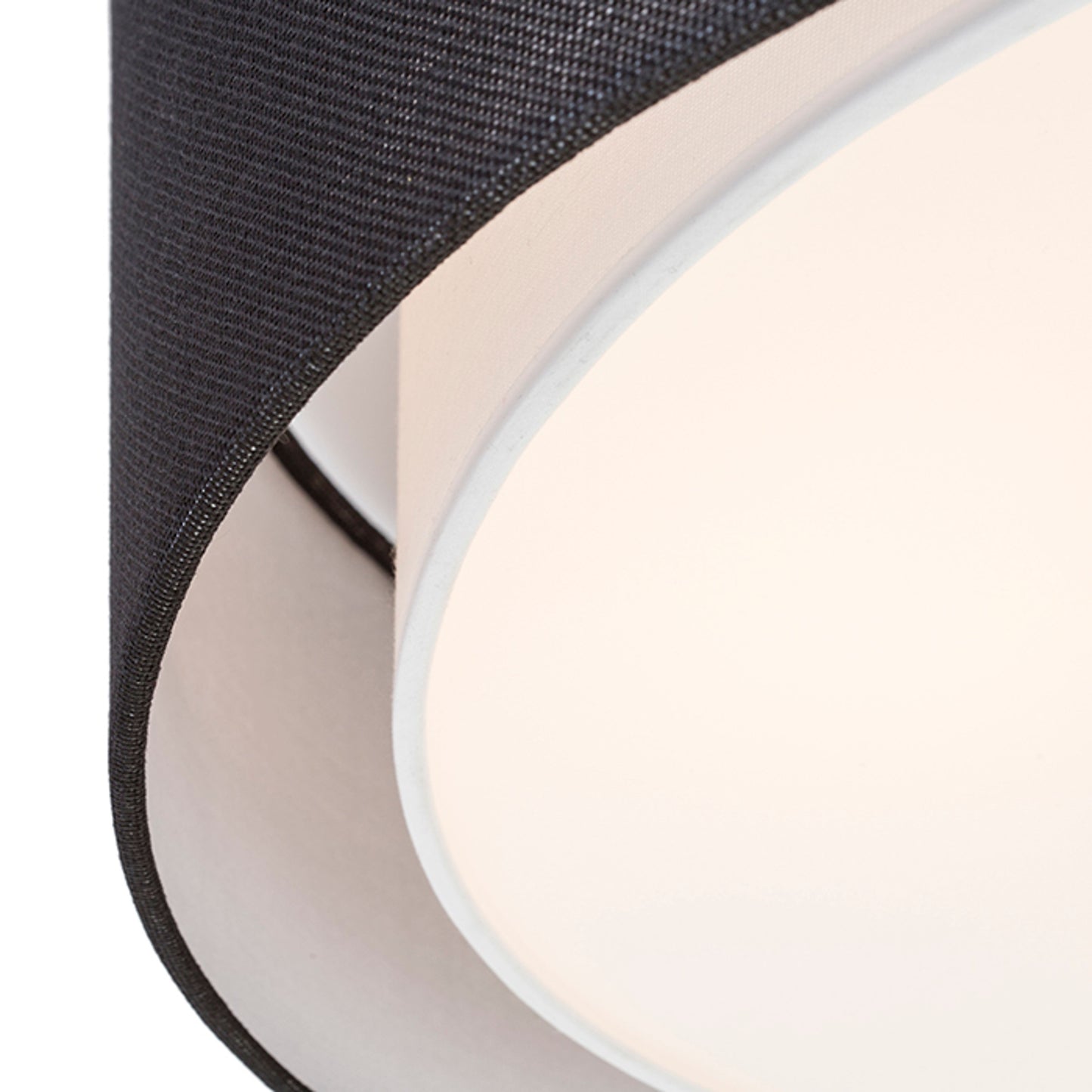 RENDL surface mounted lamp OTIS 50 ceiling black/white 230V LED E27 3x15W R12491 6