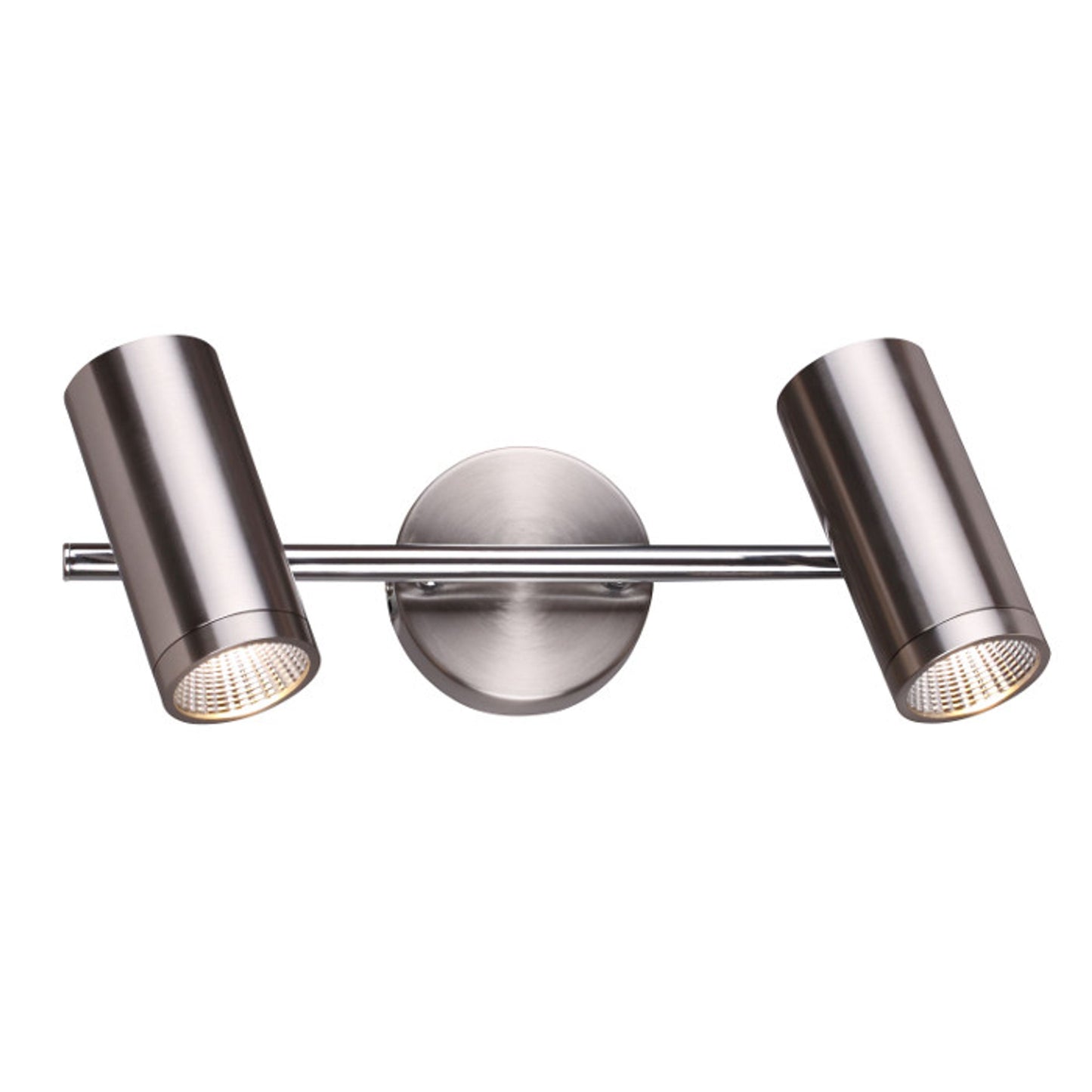 RENDL Outlet BOGARD II wall matt nickel 230V LED 2x5W 40° 3000K R12504 1