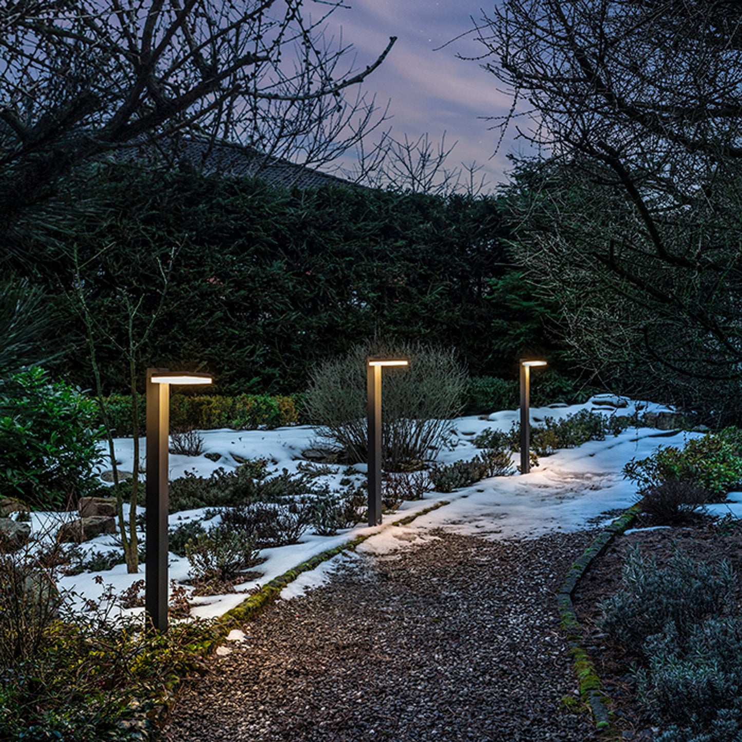 RENDL outdoor lamp RINA bollard anthracite grey 230V LED 12W IP44 3000K R12515 6