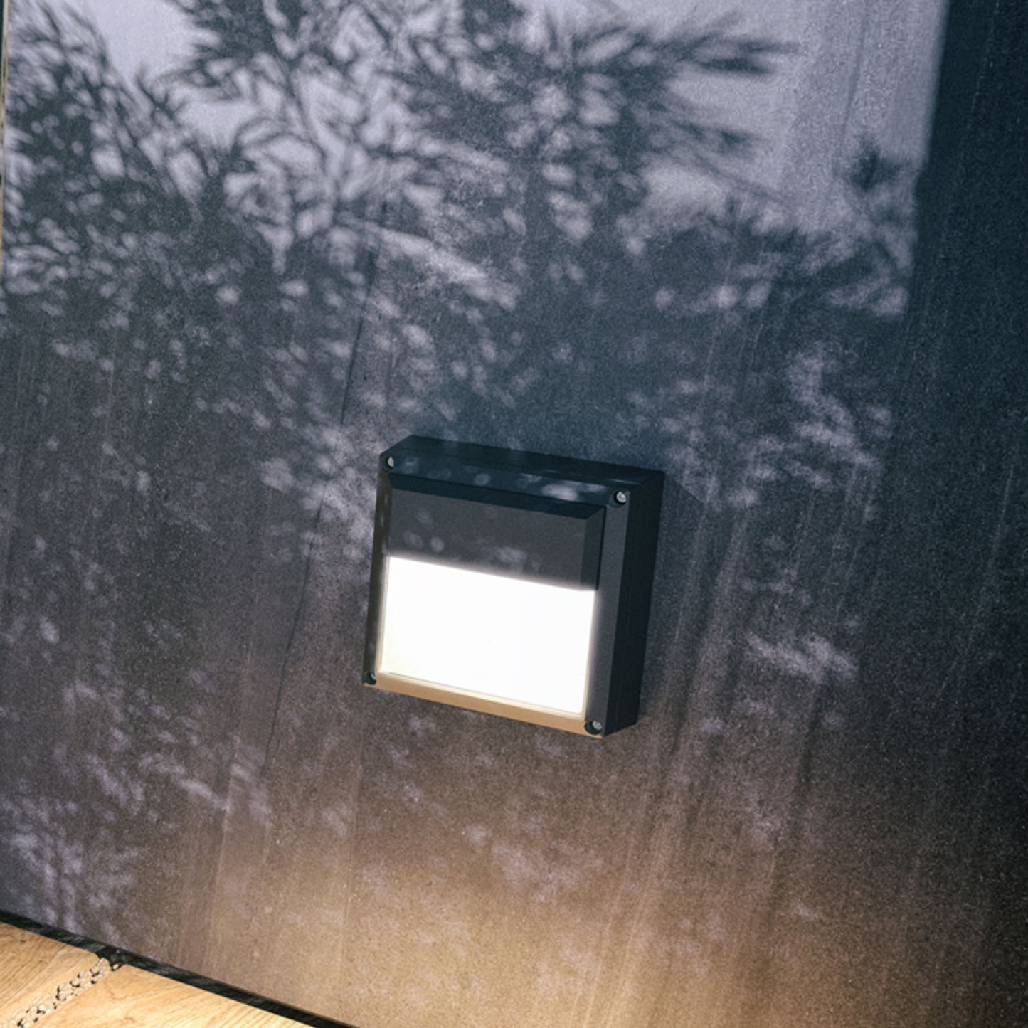 RENDL outdoor lamp DELTA 145 wall anthracite grey 230V GX53 9W IP54 R12565 2