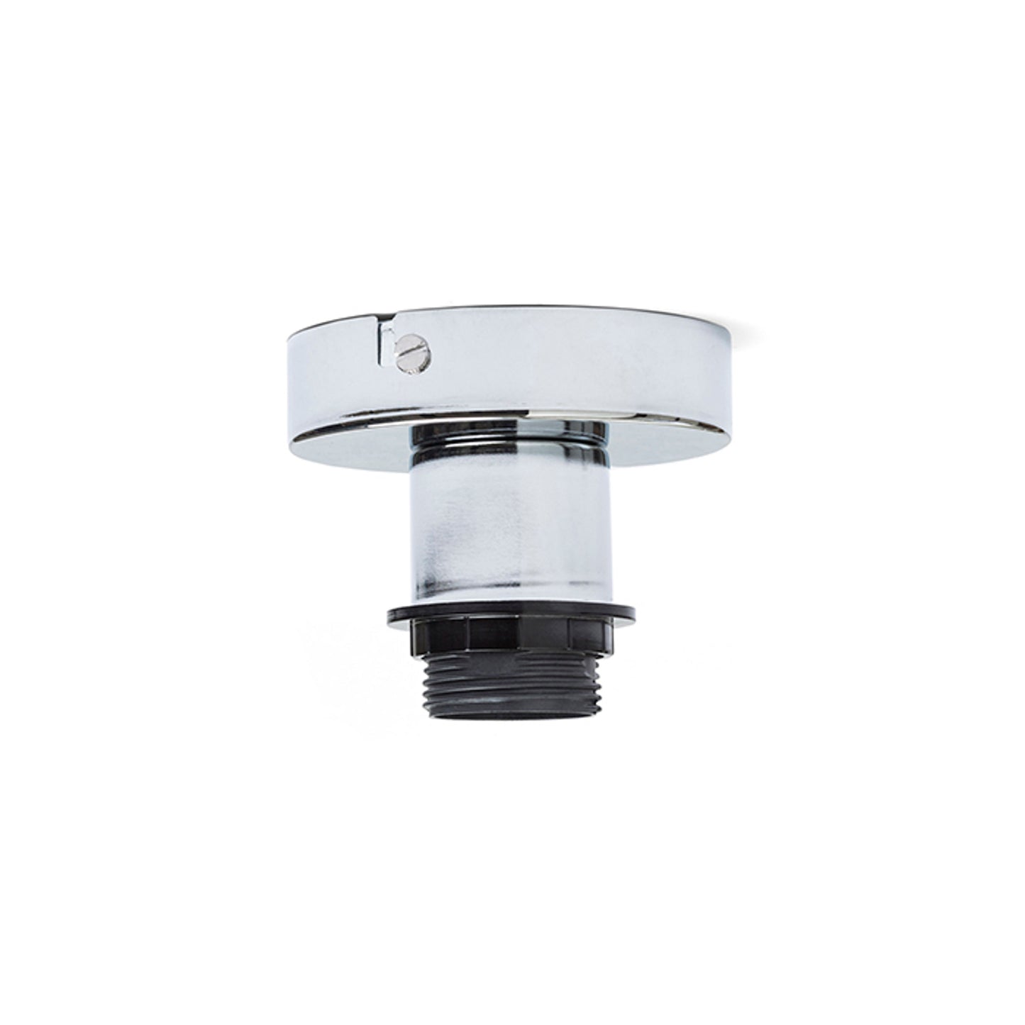 RENDL shades, shade bases, pendent sets SOLO R ceiling base chrome 230V LED E27 15W R12583 3