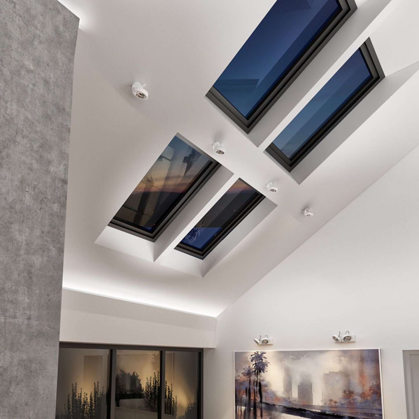 RENDL spotlight KELLY LED DIMM semi-recessed white 230V LED 12W 24° 3000K R12637 8