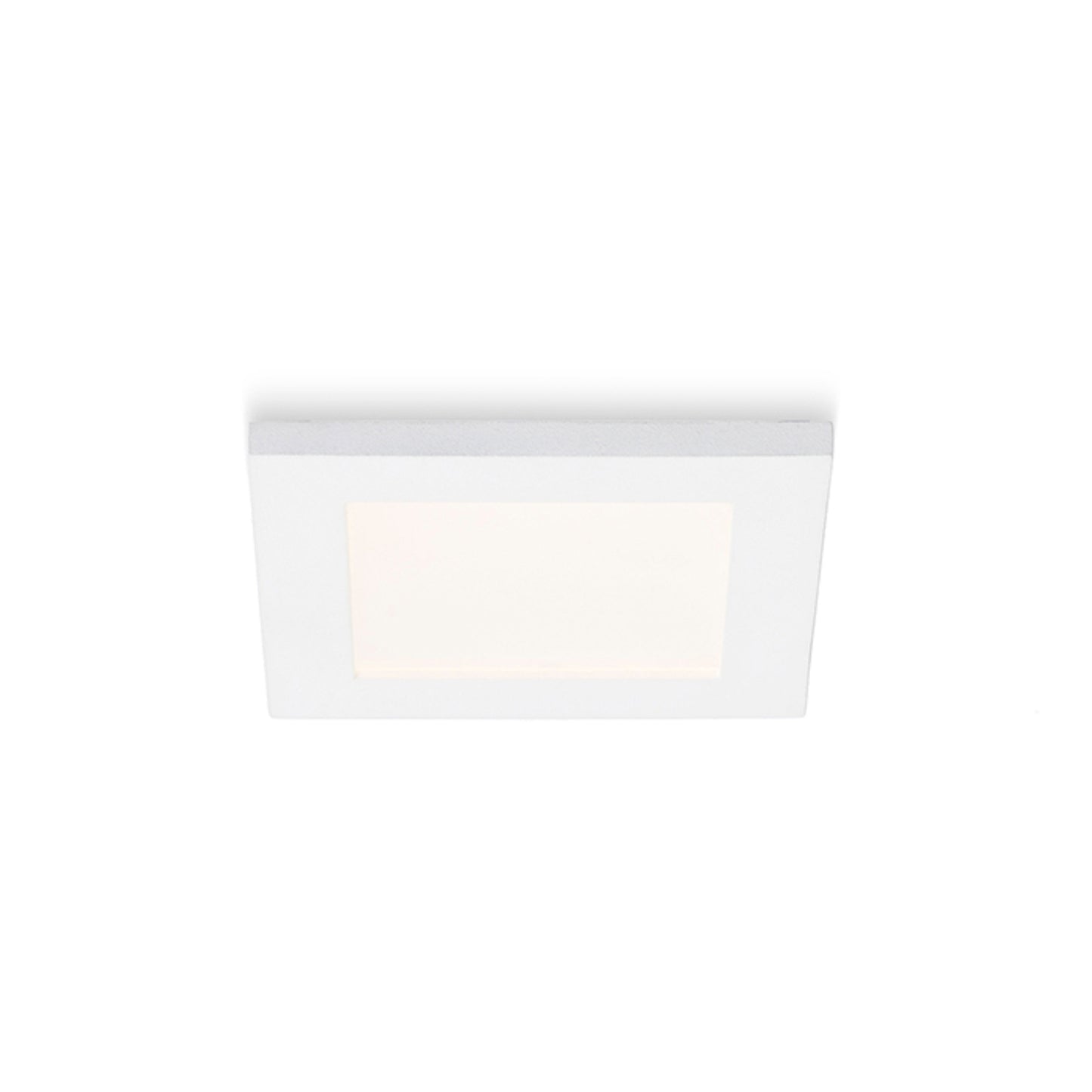 RENDL recessed light LEROY SQ white 12V GU5,3 35W IP44 R12660 3