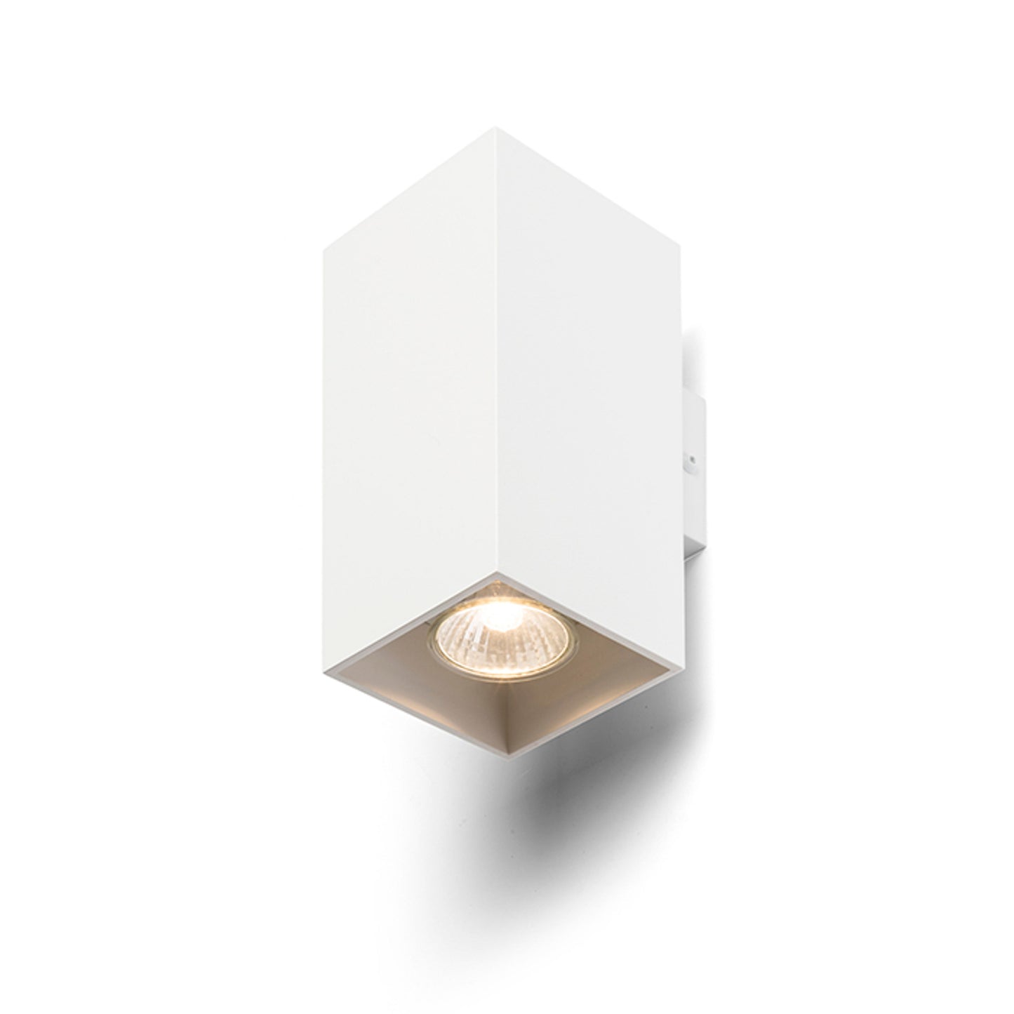 RENDL wall lamp AGATE II wall matte white 230V LED GU10 2x7W R12677 1