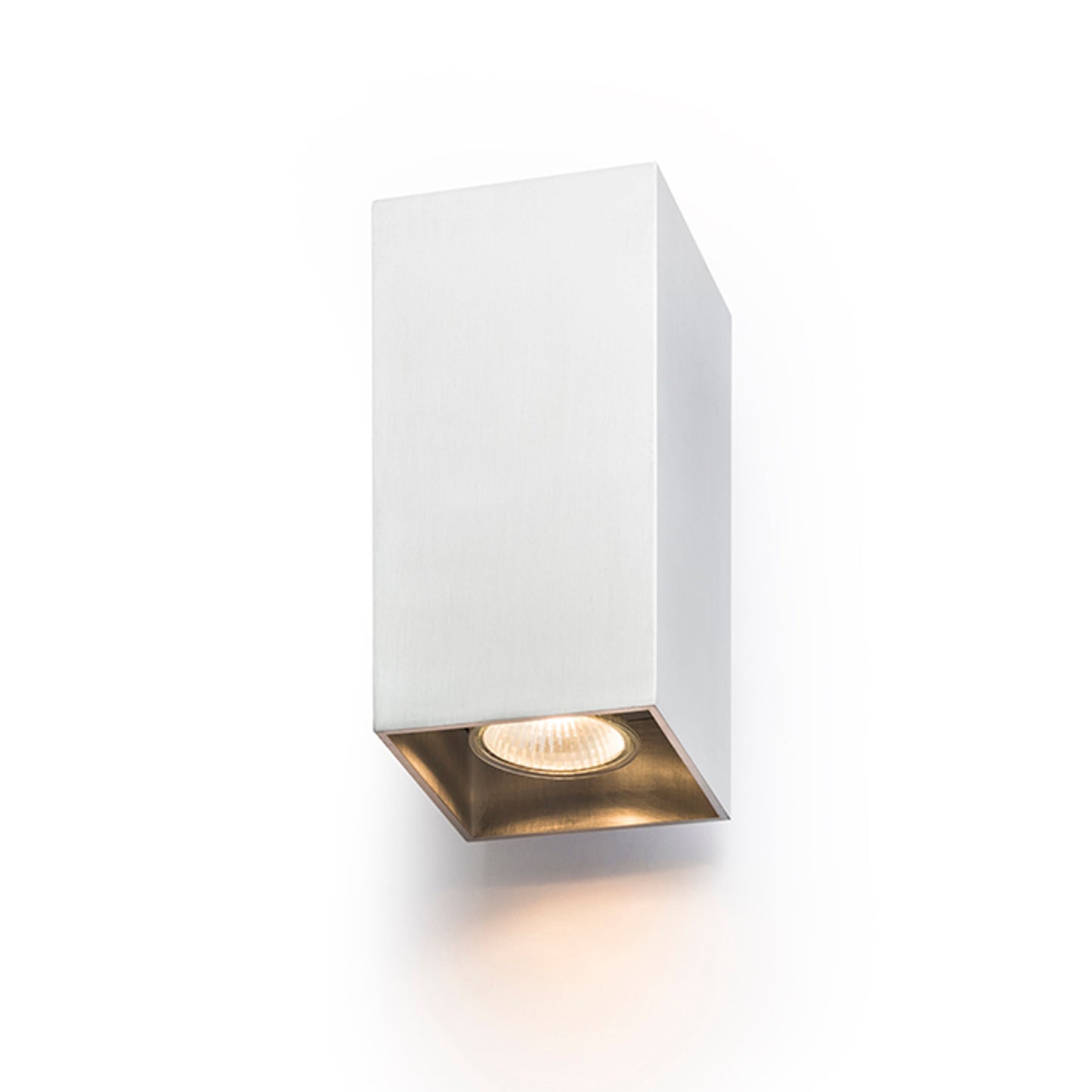 RENDL wall lamp AGATE II wall brushed aluminum 230V LED GU10 2x7W R12678 2