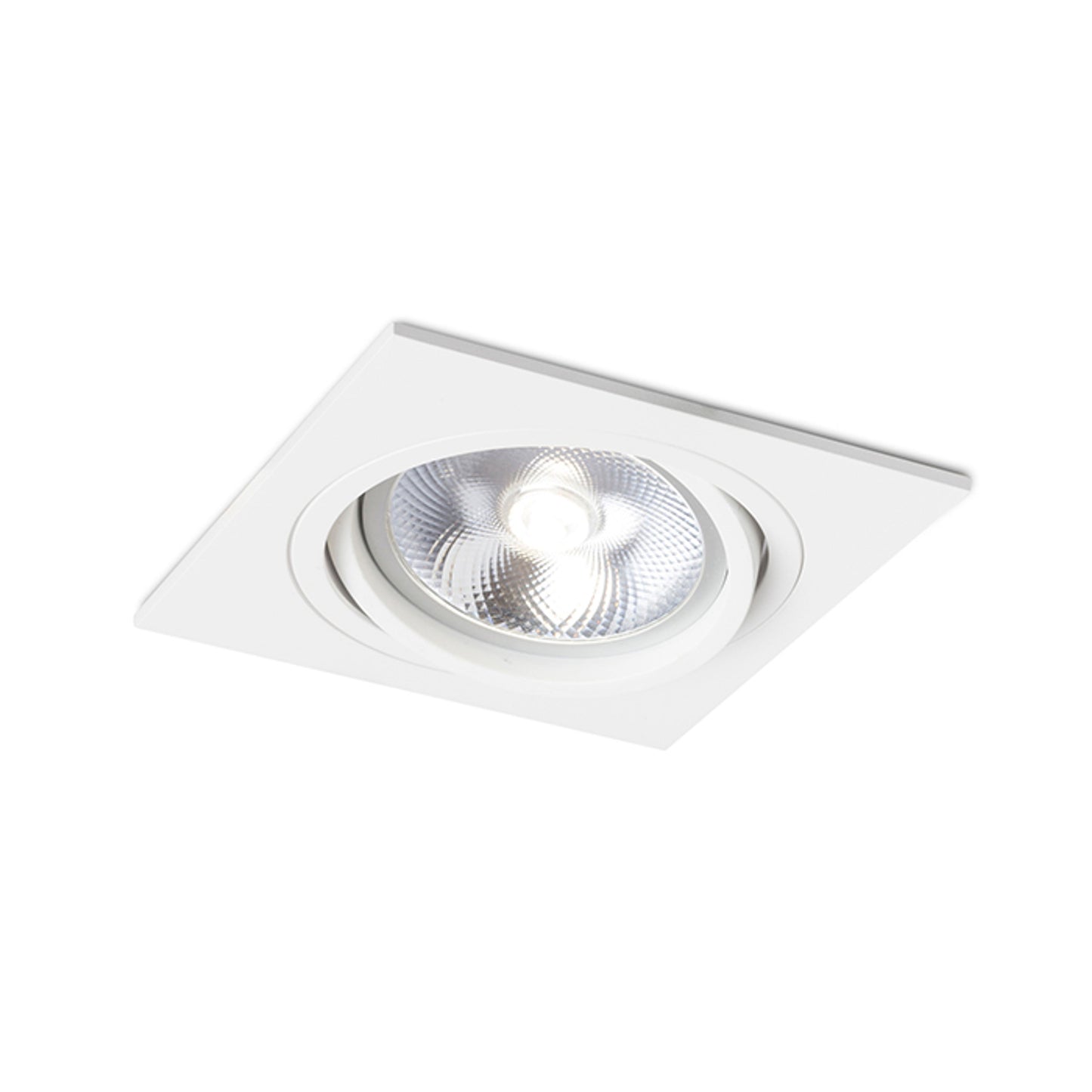 RENDL recessed light PASADENA G53 SQ I white 230V LED G53 15W R12700 5