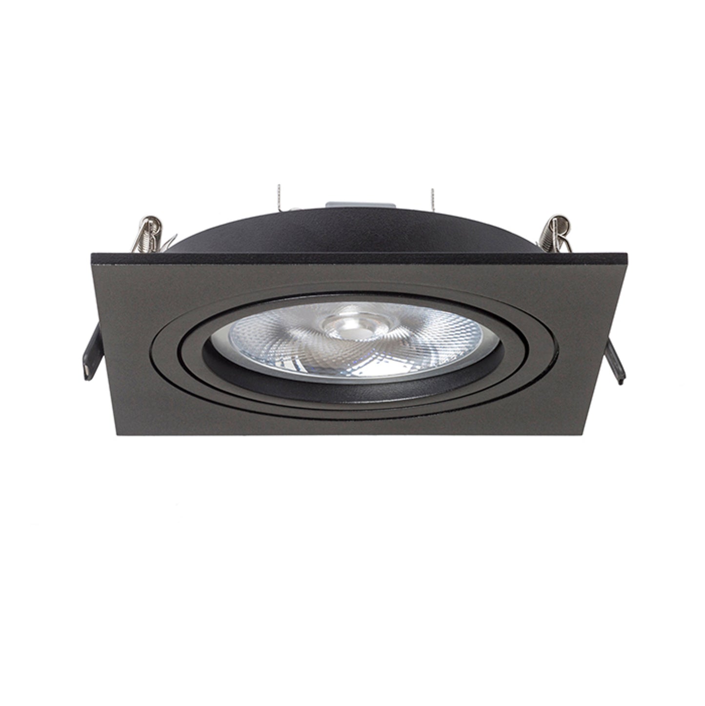 RENDL recessed light PASADENA G53 SQ I black 230V LED G53 15W R12702 3