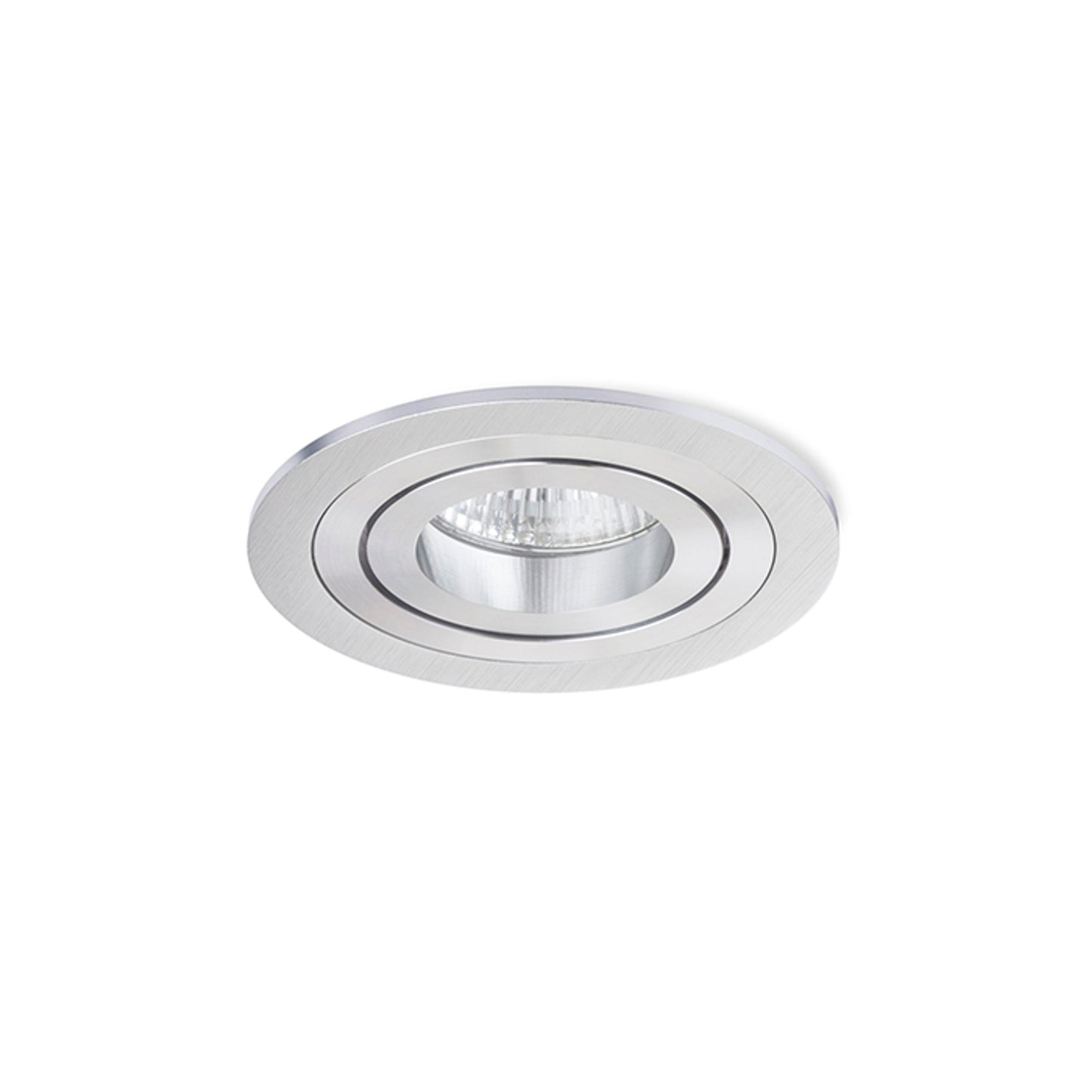 RENDL recessed light PASADENA GU10 R recessed brushed aluminum 230V LED GU10 7W R12708 3