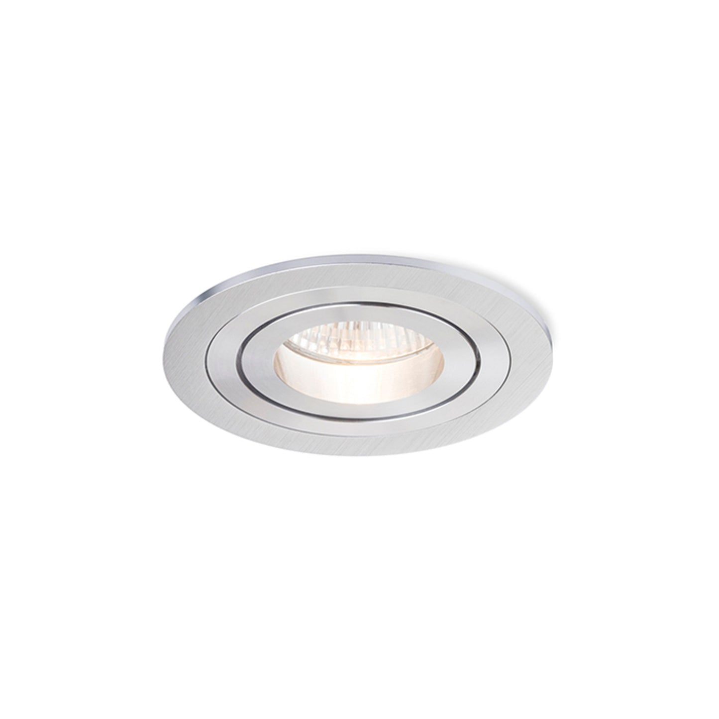 RENDL recessed light PASADENA GU10 R recessed brushed aluminum 230V LED GU10 7W R12708 4