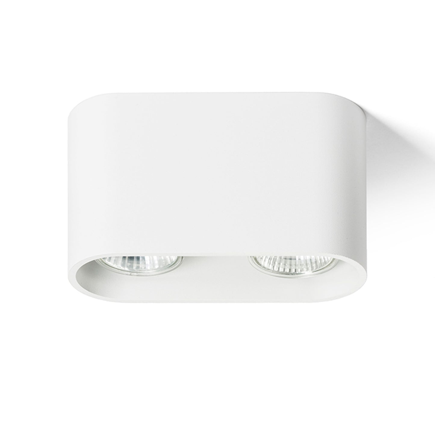 RENDL surface mounted lamp MANTOVA II ceiling matte white 230V LED GU10 2x7W R12732 1