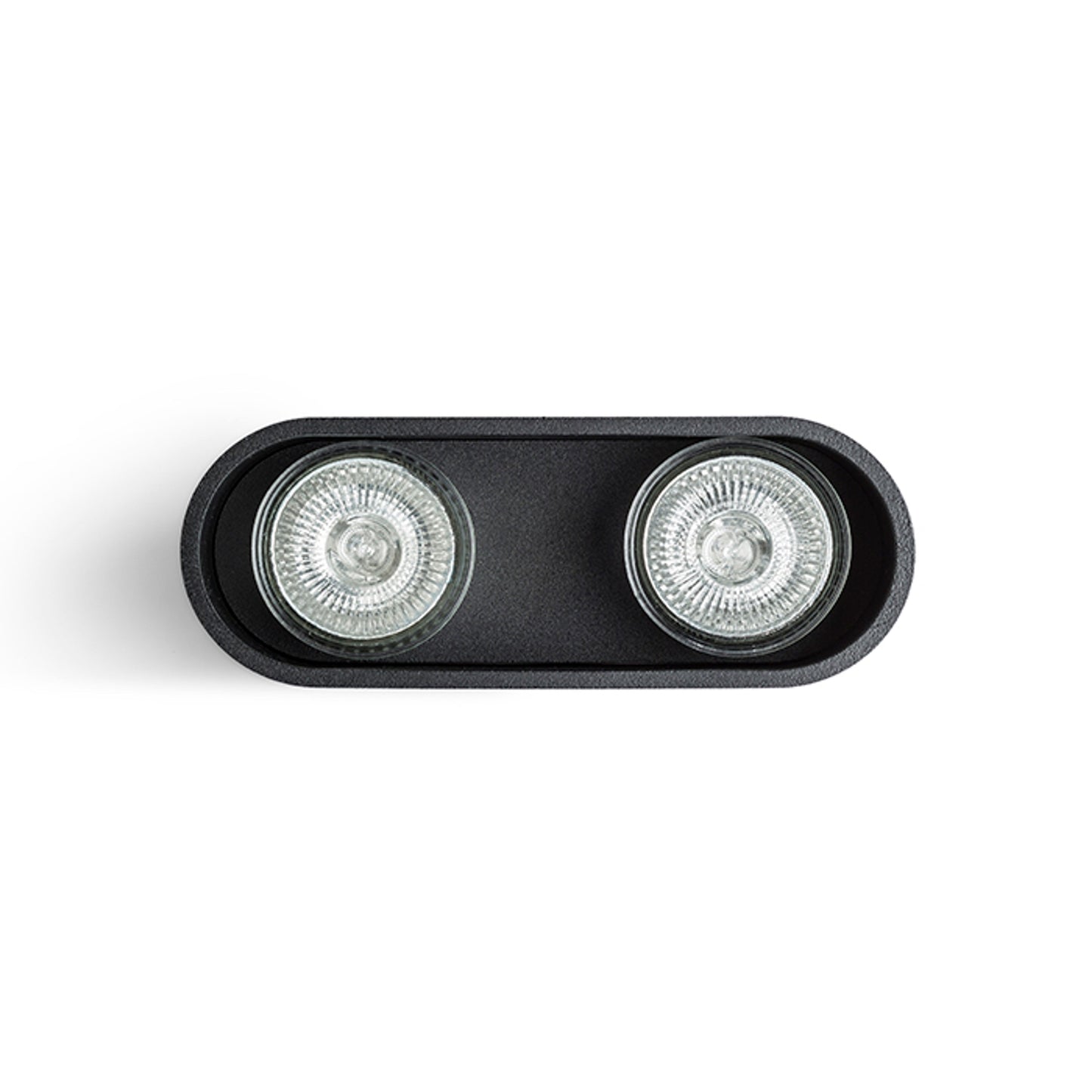 RENDL surface mounted lamp MANTOVA II ceiling matte black 230V LED GU10 2x7W R12734 6