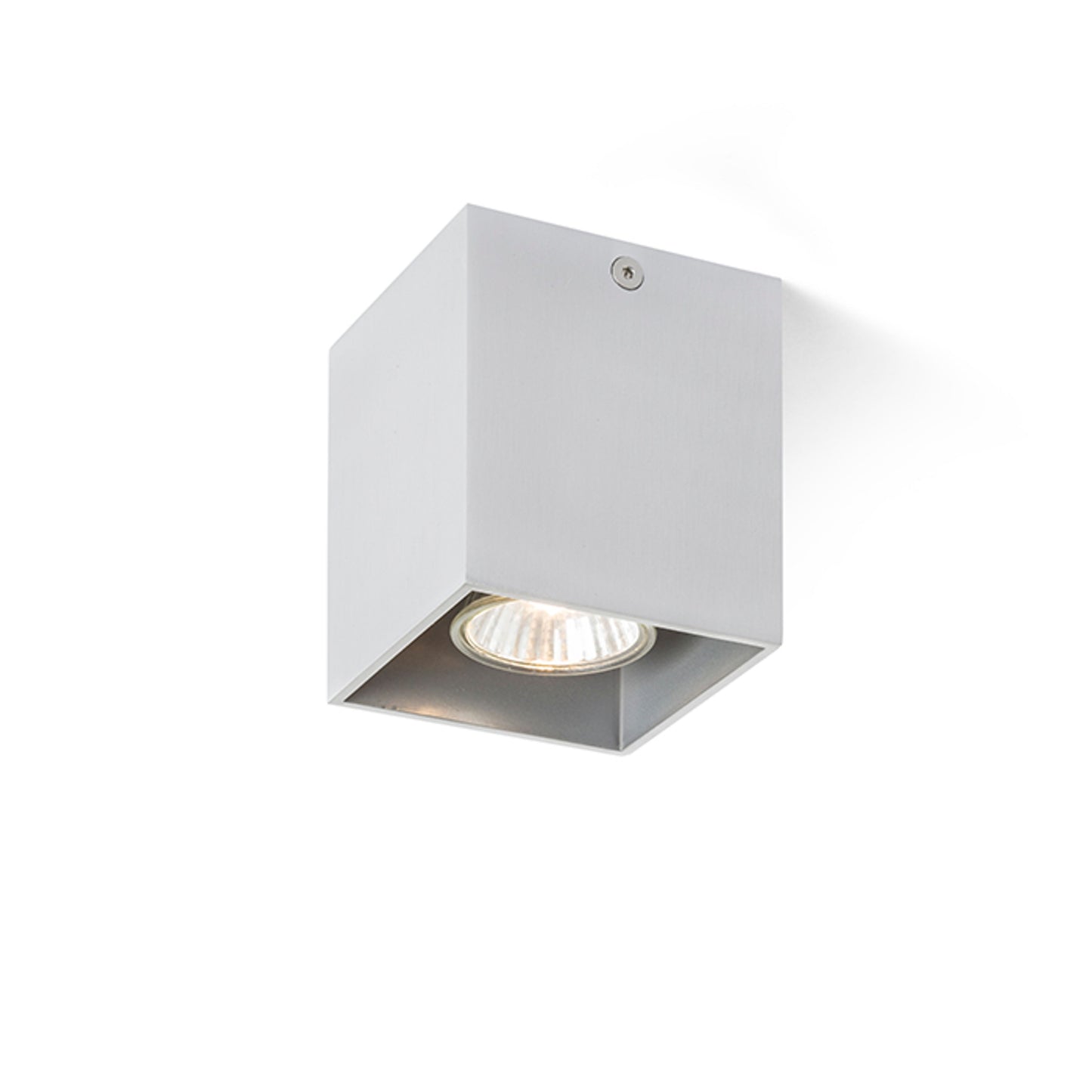 RENDL surface mounted lamp AGATE I ceiling brushed aluminum 230V GU10 35W R12736 3