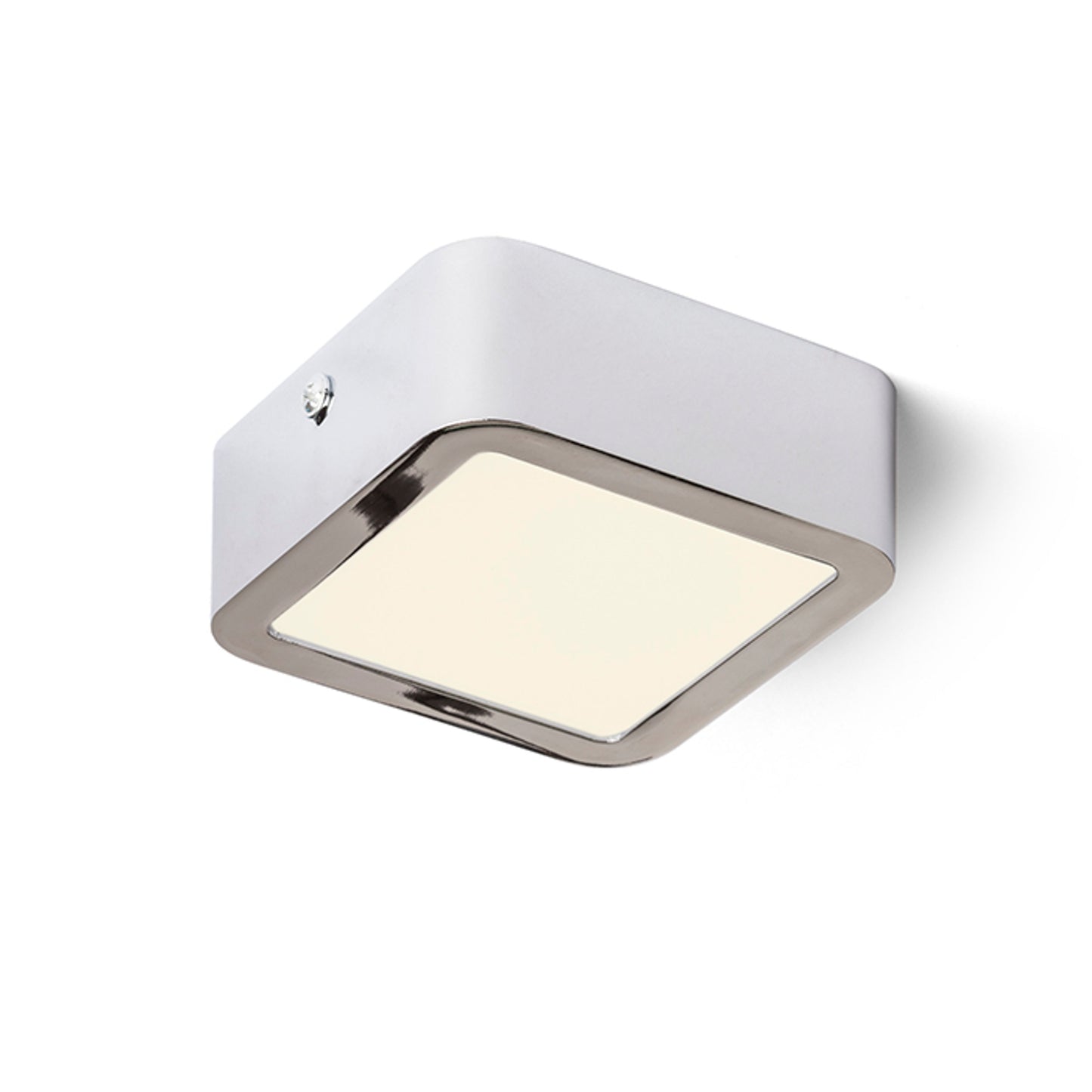 RENDL surface mounted lamp HUE SQ 9 ceiling chrome 230V LED 6W 3000K R12807 1