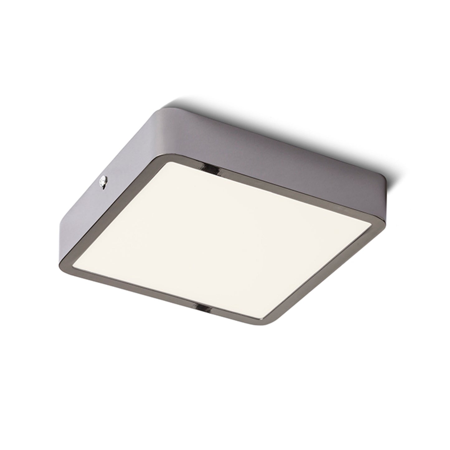 RENDL surface mounted lamp HUE SQ 17 ceiling black chrome 230V LED 18W 3000K R12811 1
