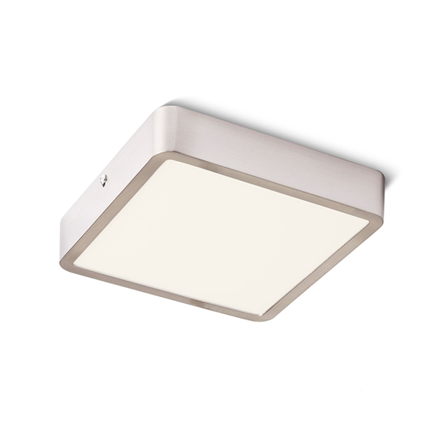 RENDL surface mounted lamp HUE SQ 17 ceiling matt nickel 230V LED 18W 3000K R12813 1