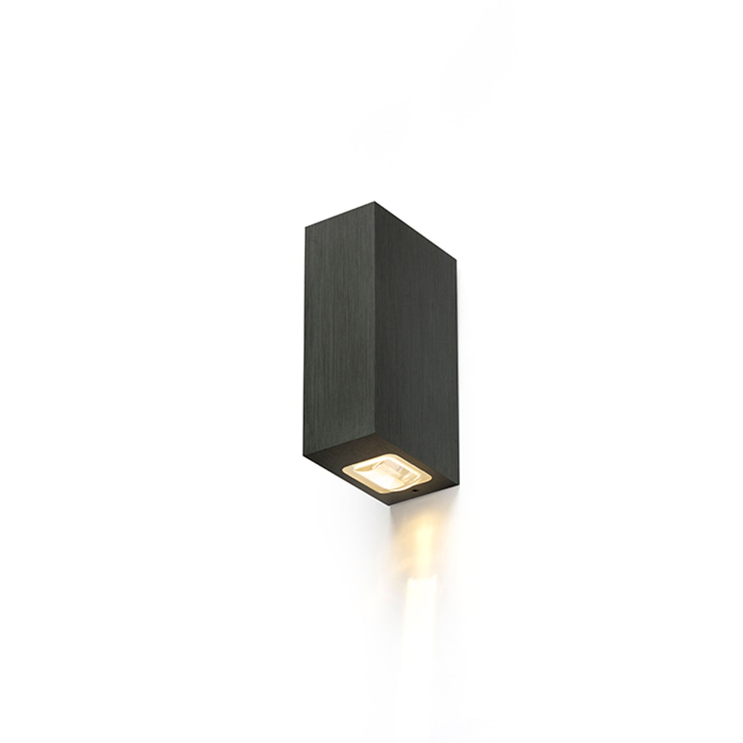 RENDL outdoor lamp NICK II wall anodized black 230V LED 2x3W 10° IP54 3000K R12828 1