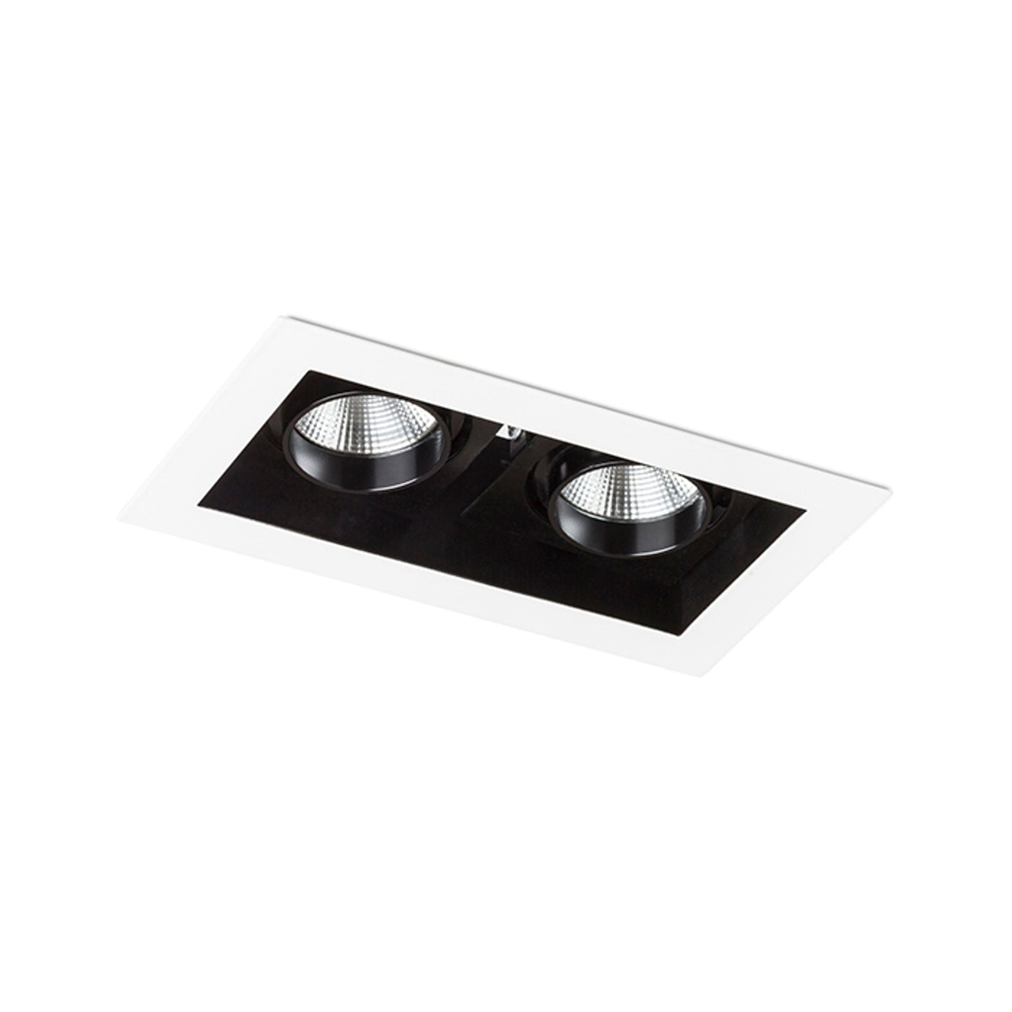 RENDL recessed light BONDY II recessed white 230V LED 2x7W 24° 3000K R12857 5