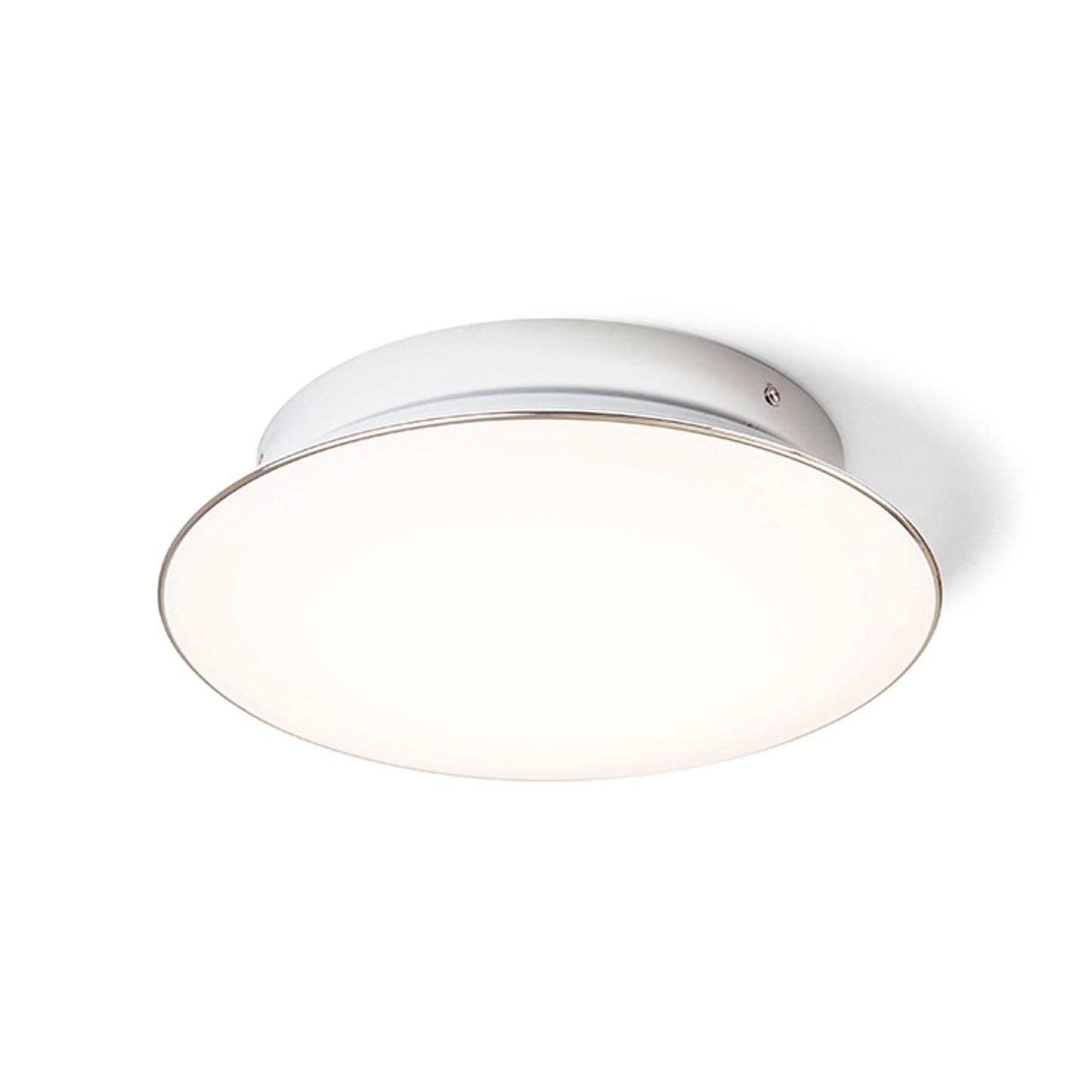 RENDL surface mounted lamp MARA ceiling frosted acrylic/chrome 230V LED 24W 3000K R12894 1
