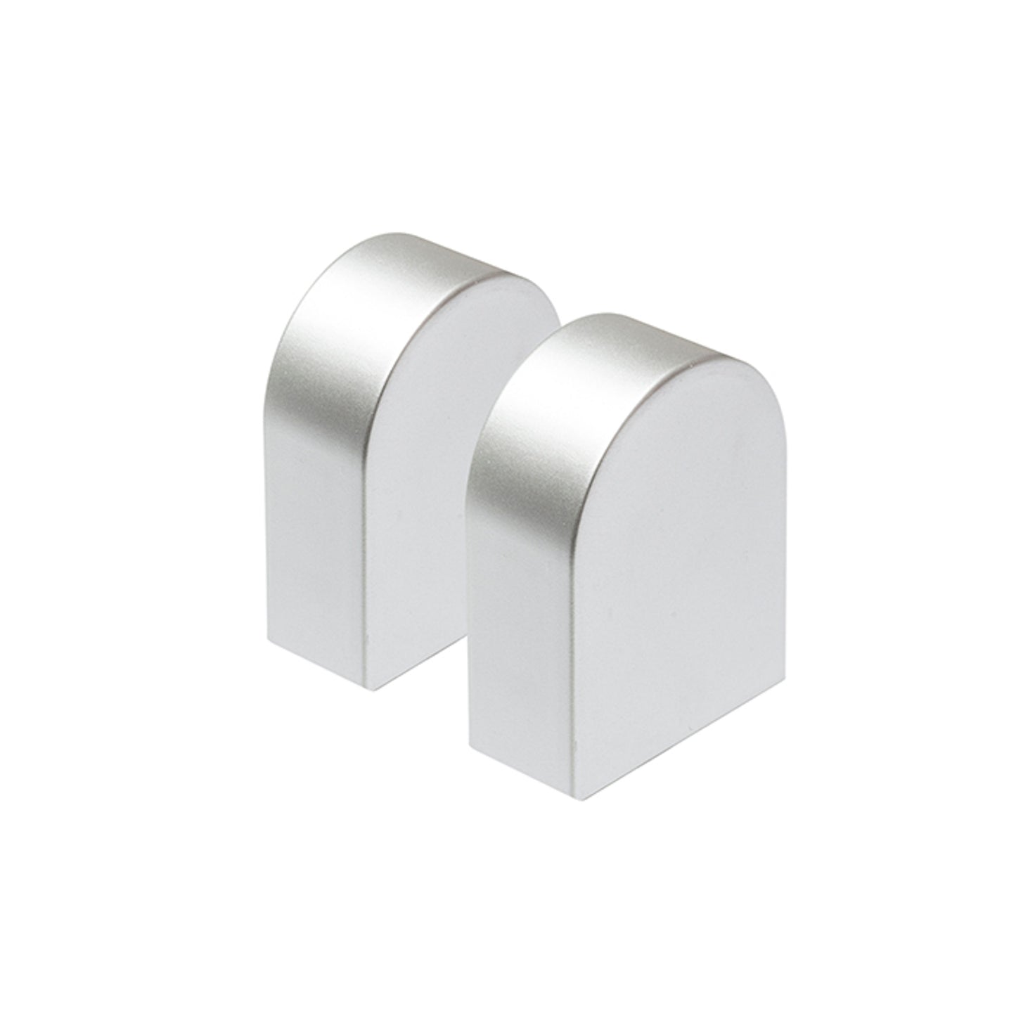RENDL wall lamp TAMPA end caps 2 pcs silver grey R12907 1