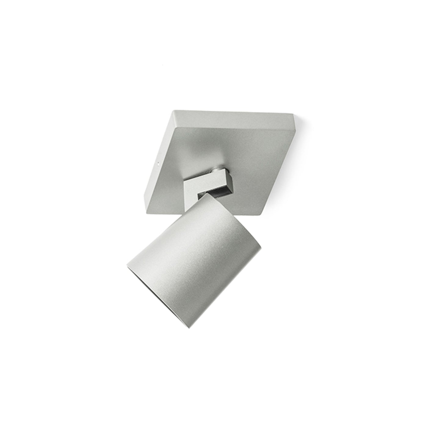 RENDL spotlight KENNY I surface mounted brushed aluminum/black 230V LED GU10 8W R12913 4