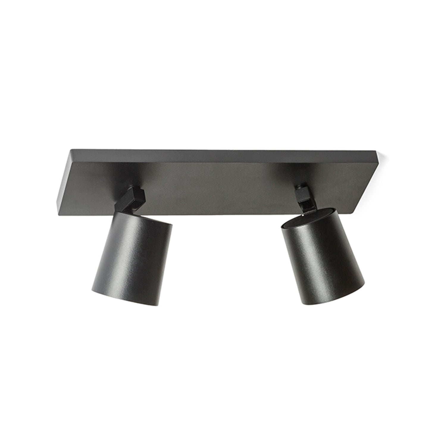 RENDL spotlight KENNY II surface mounted black/gold 230V LED GU10 2x8W R12917 3