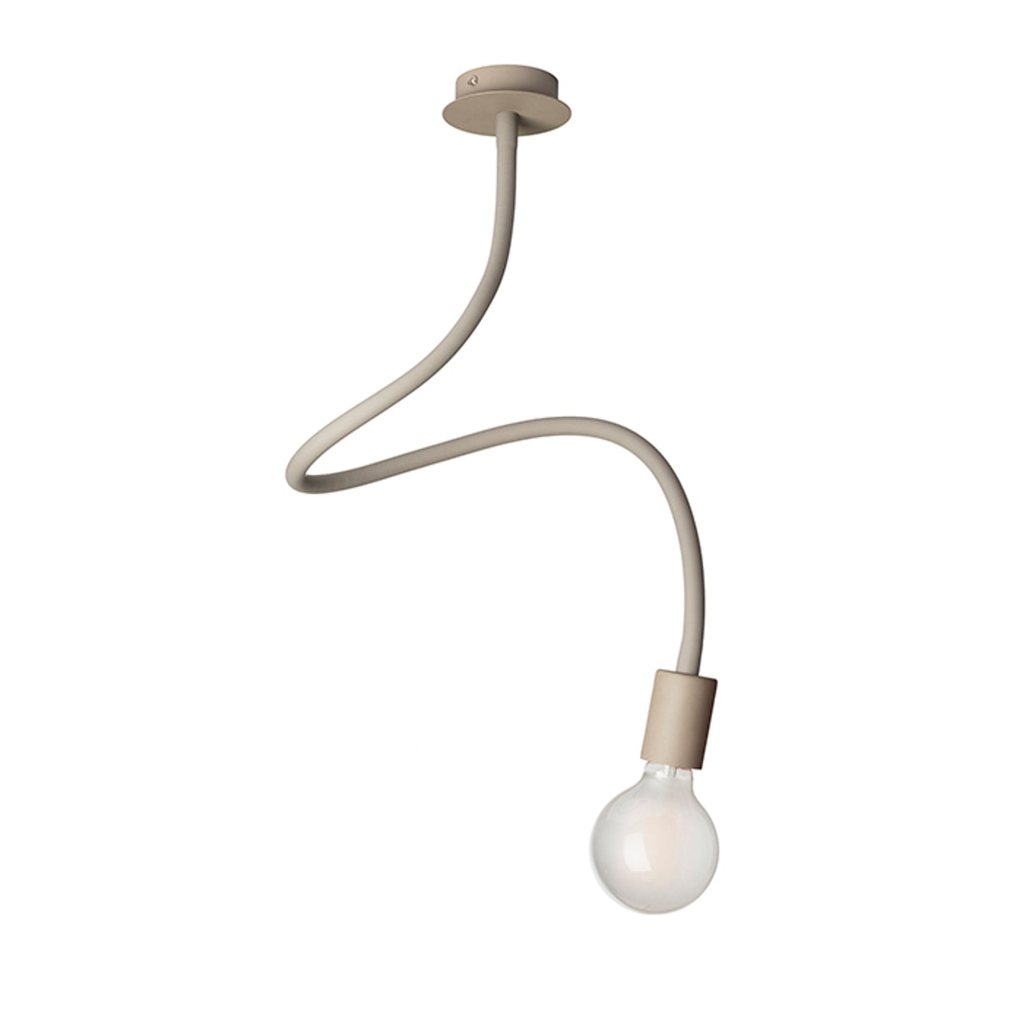 RENDL pendant lamp LOYD E27 I ceiling beige grey 230V LED E27 15W R12933 2
