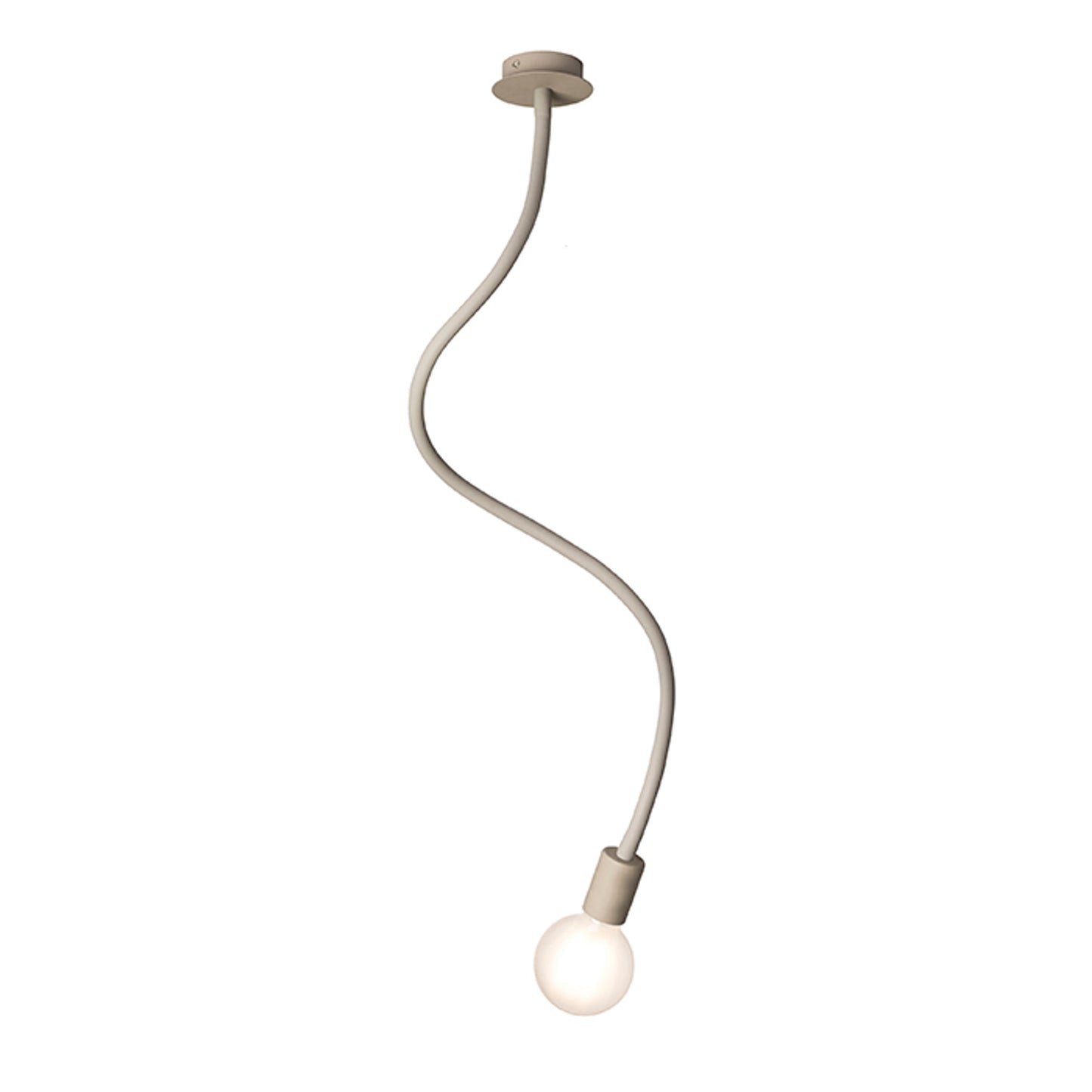 RENDL pendant lamp LOYD E27 I ceiling beige grey 230V LED E27 15W R12933 3
