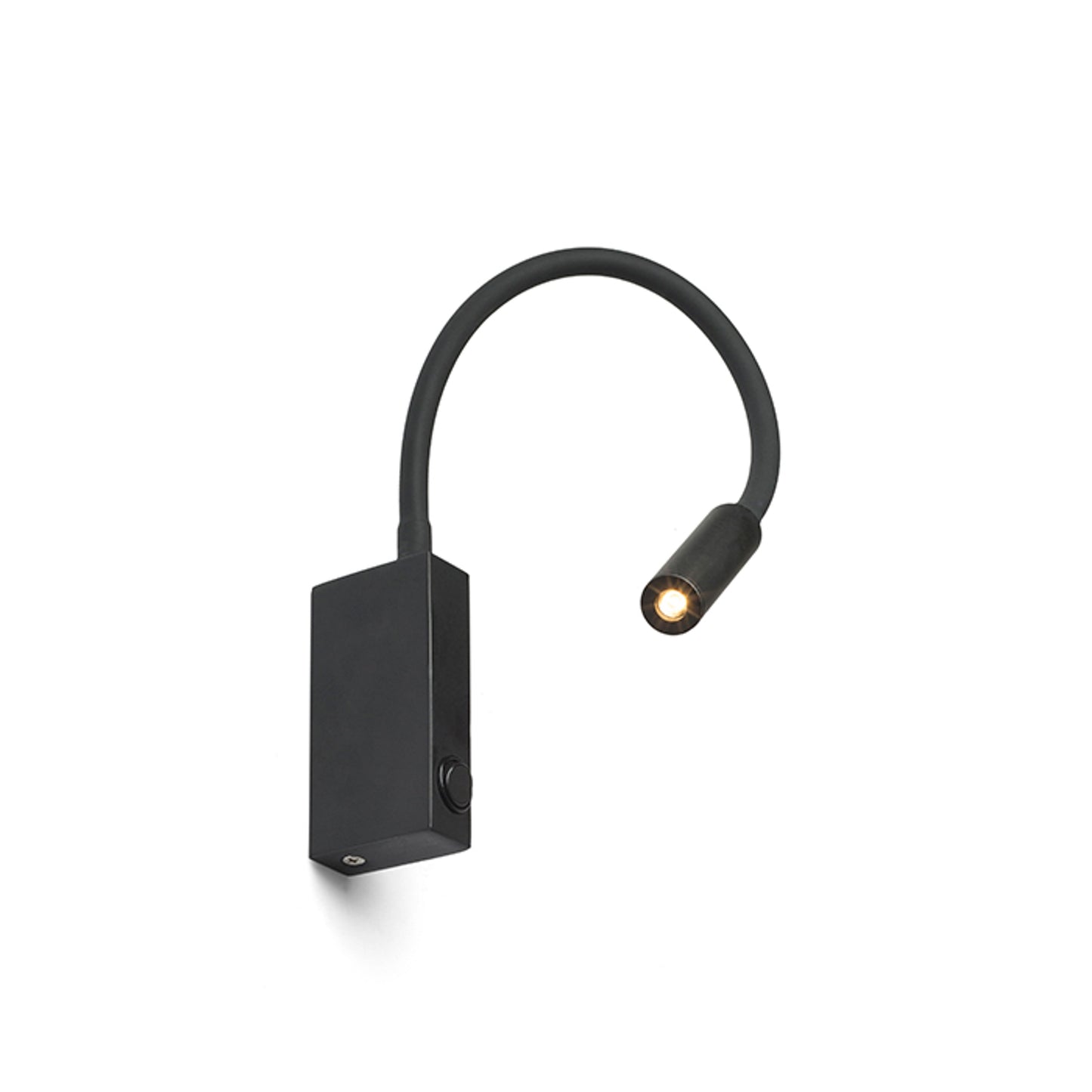 RENDL spotlight EKE wall black 230V LED 3W 60° 3000K R12945 2