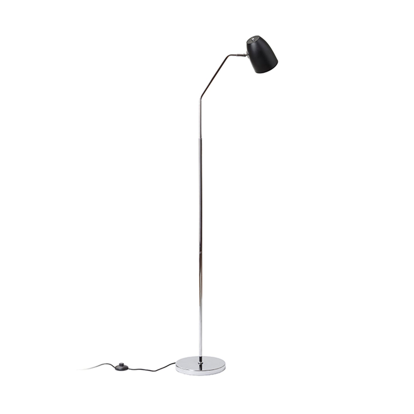 RENDL floor lamp PRAGMA floor black chrome 230V LED E27 11W R12989 7
