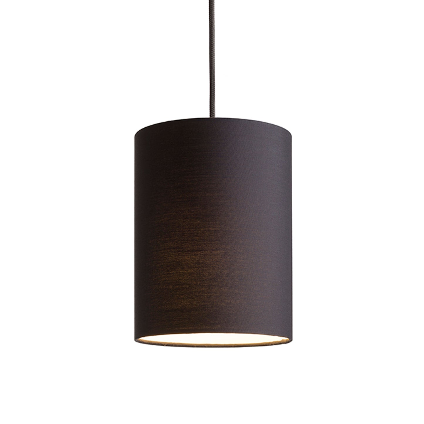 RENDL shades, shade bases, pendent sets RON 15/20 shade Polycotton black/white PVC max. 28W R13049 3