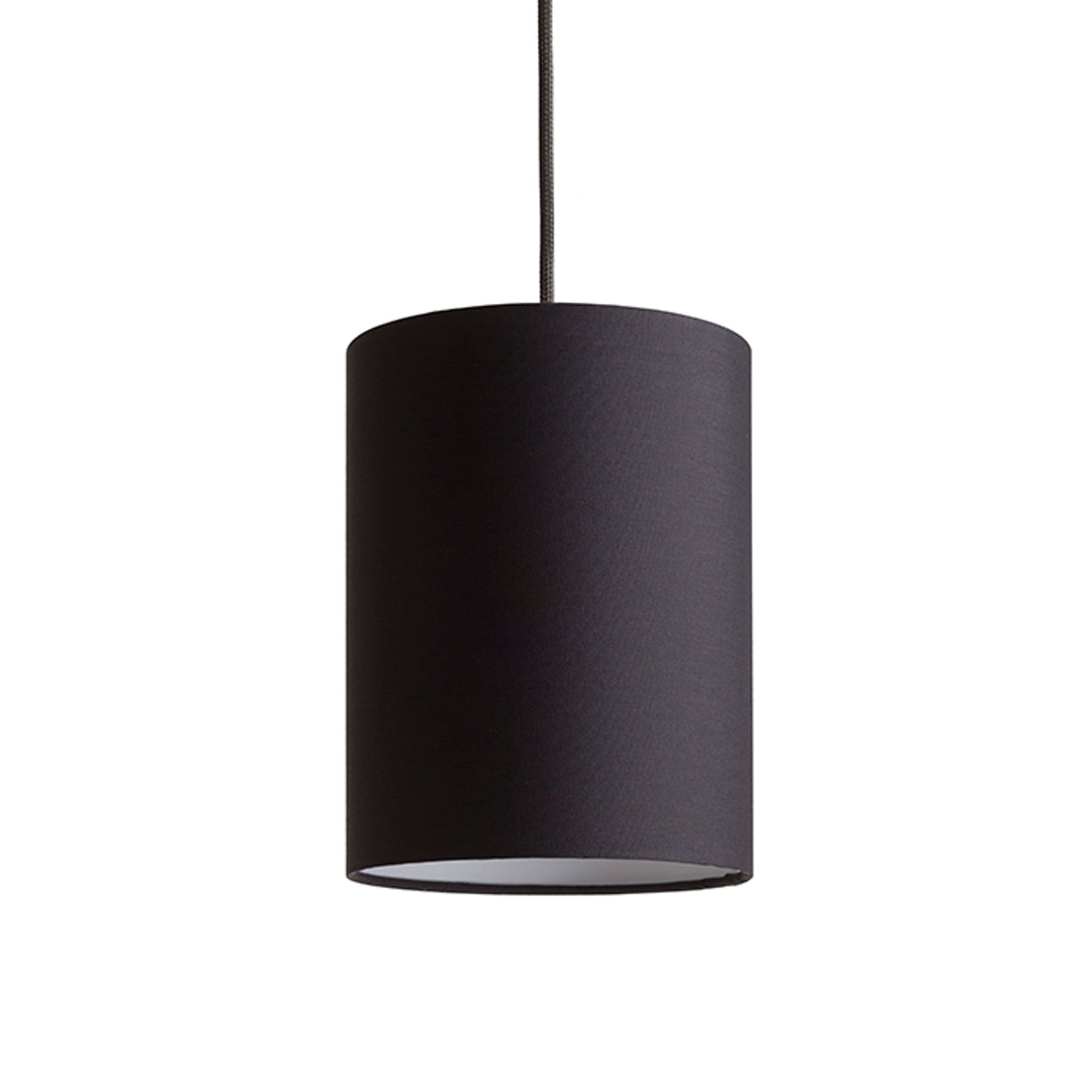 RENDL shades, shade bases, pendent sets RON 15/20 shade Polycotton black/white PVC max. 28W R13049 4