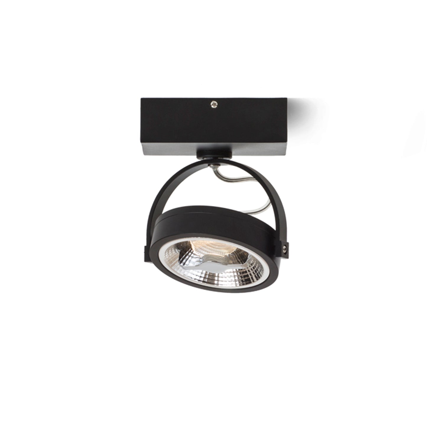 RENDL spotlight KELLY LED I DIMM wall black 230V LED 12W 24° 3000K R13105 4