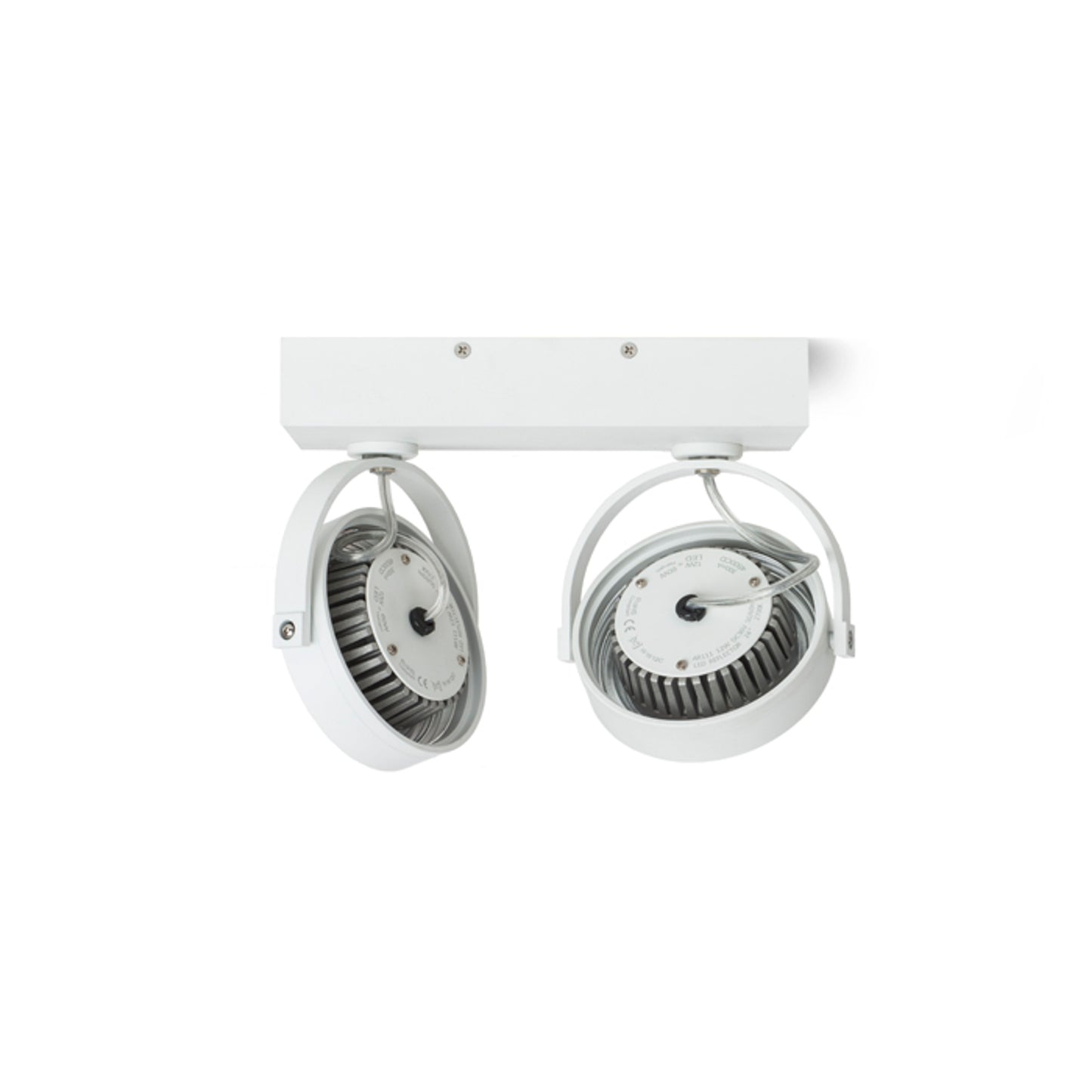 RENDL spotlight KELLY LED II DIMM wall white 230V LED 2x12W 24° 3000K R13106 5