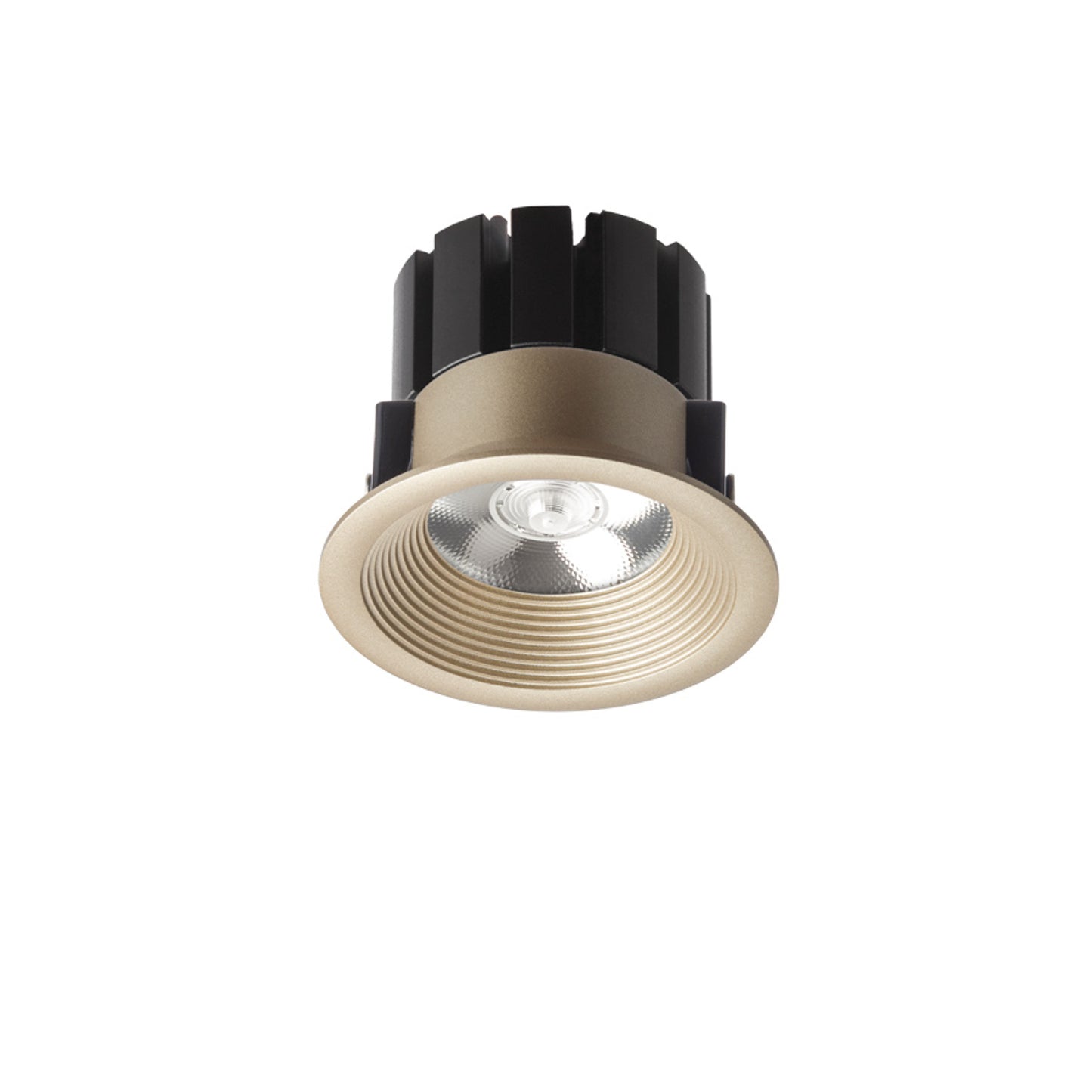 RENDL recessed light SHARM BASE recessed pearl gold 230V LED 10W 24° 3000K R13222 2