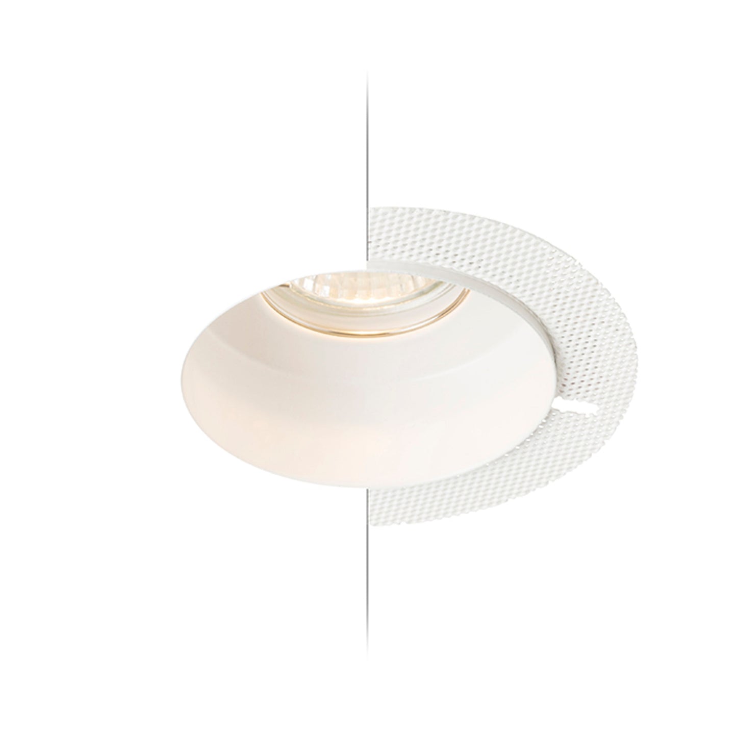 RENDL recessed light IPSO R fixed white 230V LED GU10 8W R13288 5