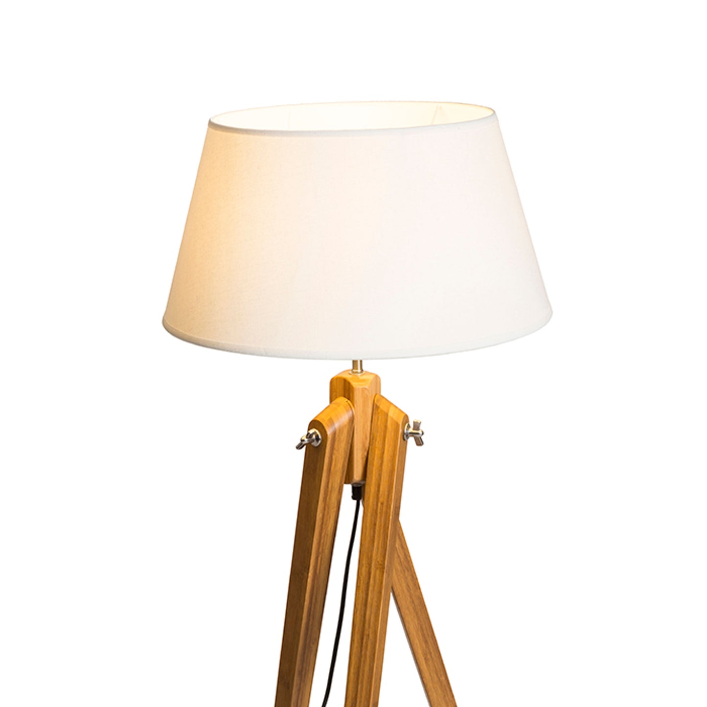 RENDL shades, shade bases, pendent sets AMBITUS floor base bamboo 230V LED E27 15W R13304 4