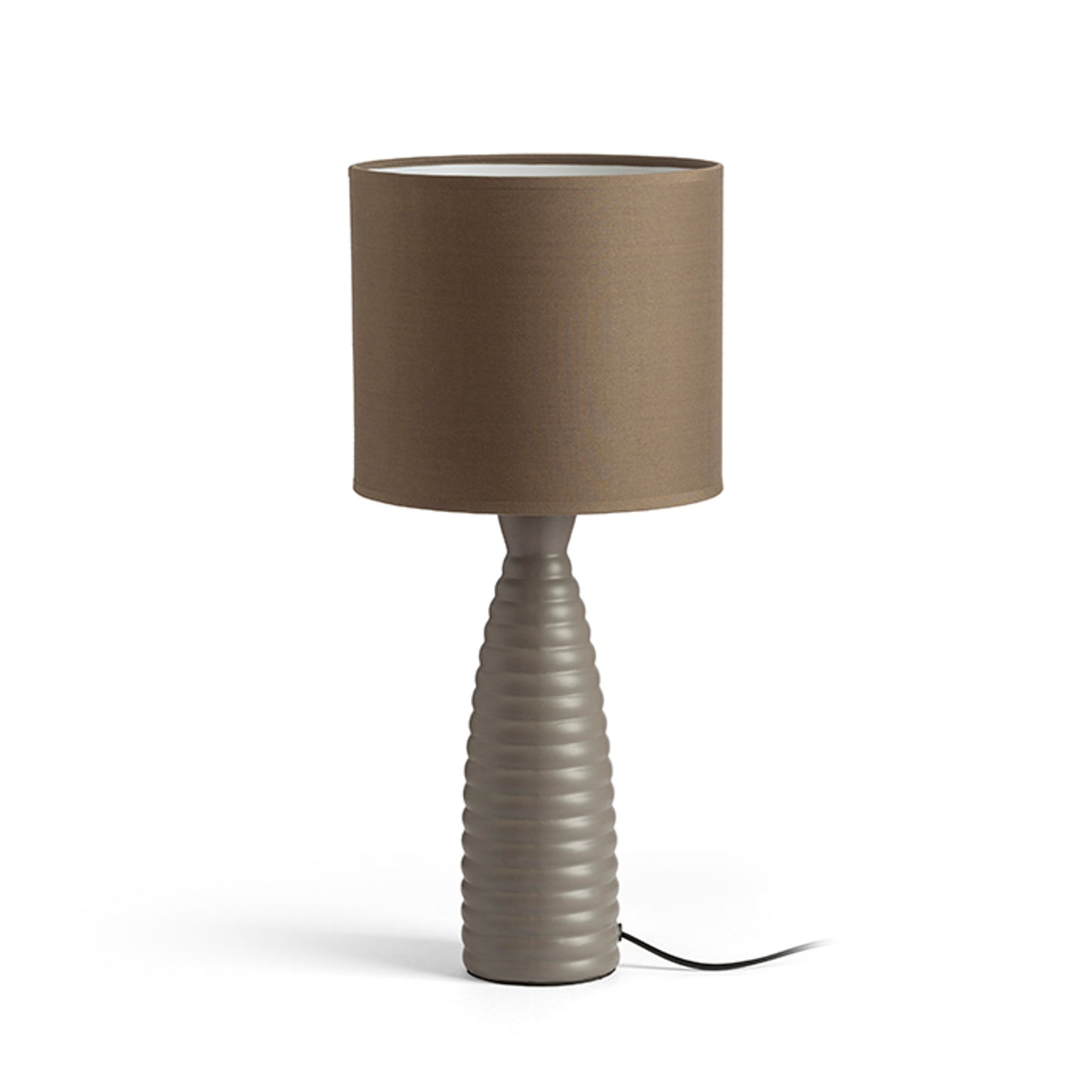 RENDL table lamp LAURA table beige grey 230V LED E27 15W R13324 1