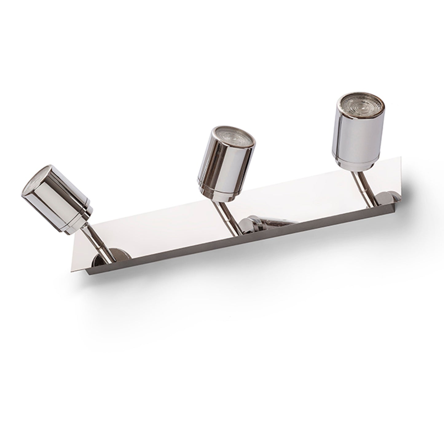 RENDL spotlight DUBLIN III surface mounted chrome 230V GU10 3x9W IP44 R13379 5