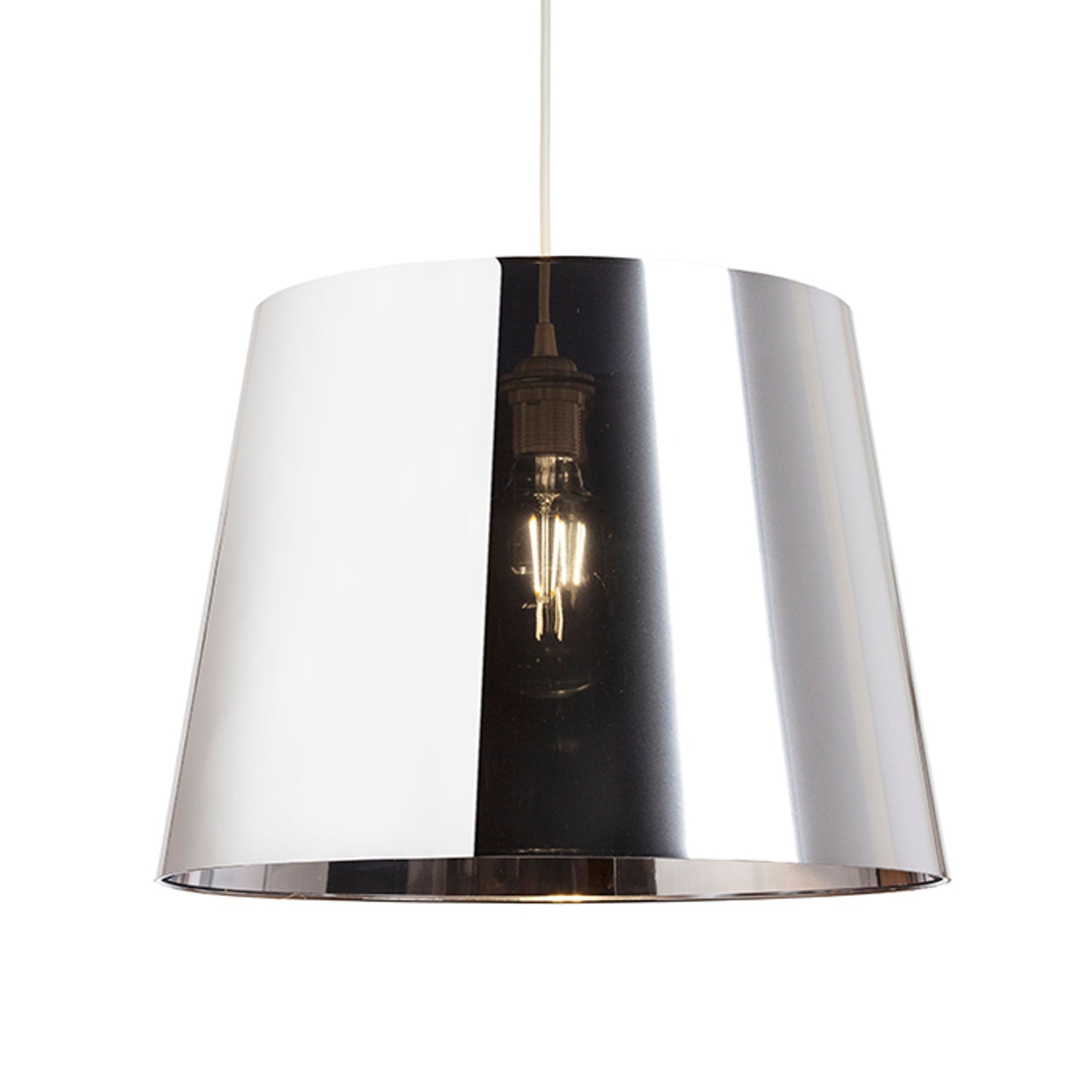 RENDL shades, shade bases, pendent sets ILLUSION 45/33 shade chrome foil max. 20W R13417 2