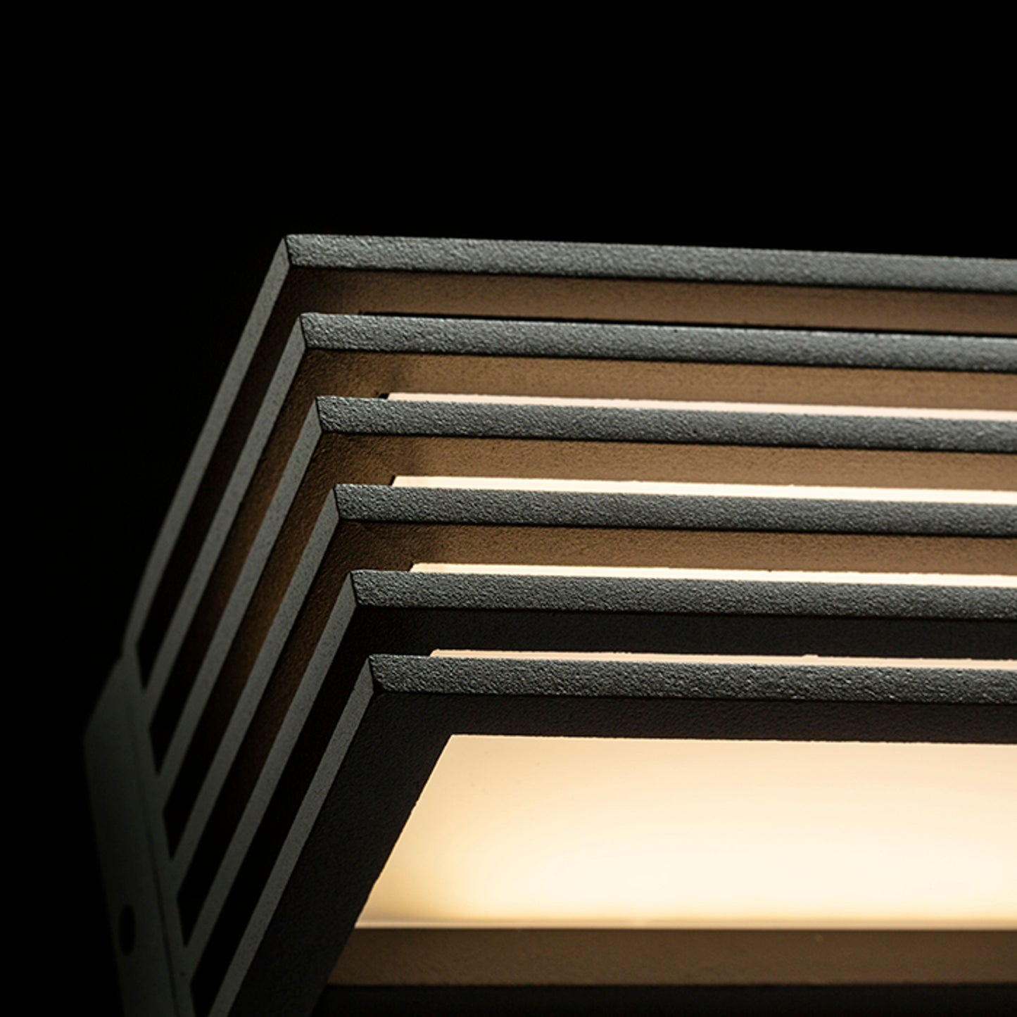 RENDL outdoor lamp CLAIRE 14 wall anthracite grey frosted acrylic 230V LED 6W IP54 3000K R13564 3