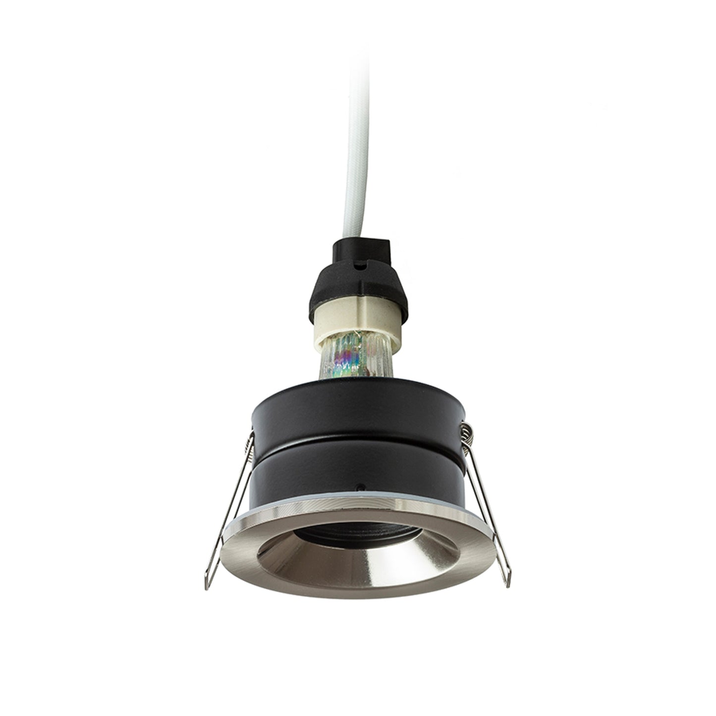 RENDL recessed light BELLA GU10 recessed matt nickel 230V LED GU10 15W IP65 R13601 4