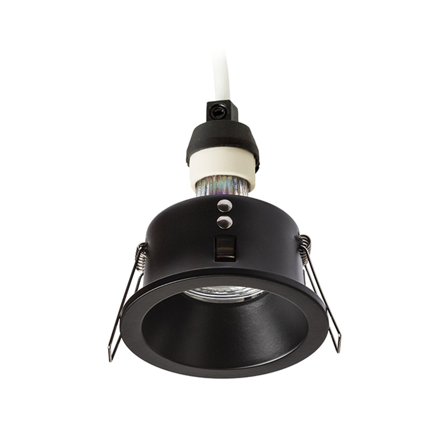 RENDL recessed light BERMUDA recessed black 230V LED GU10 15W IP65 R13604 3