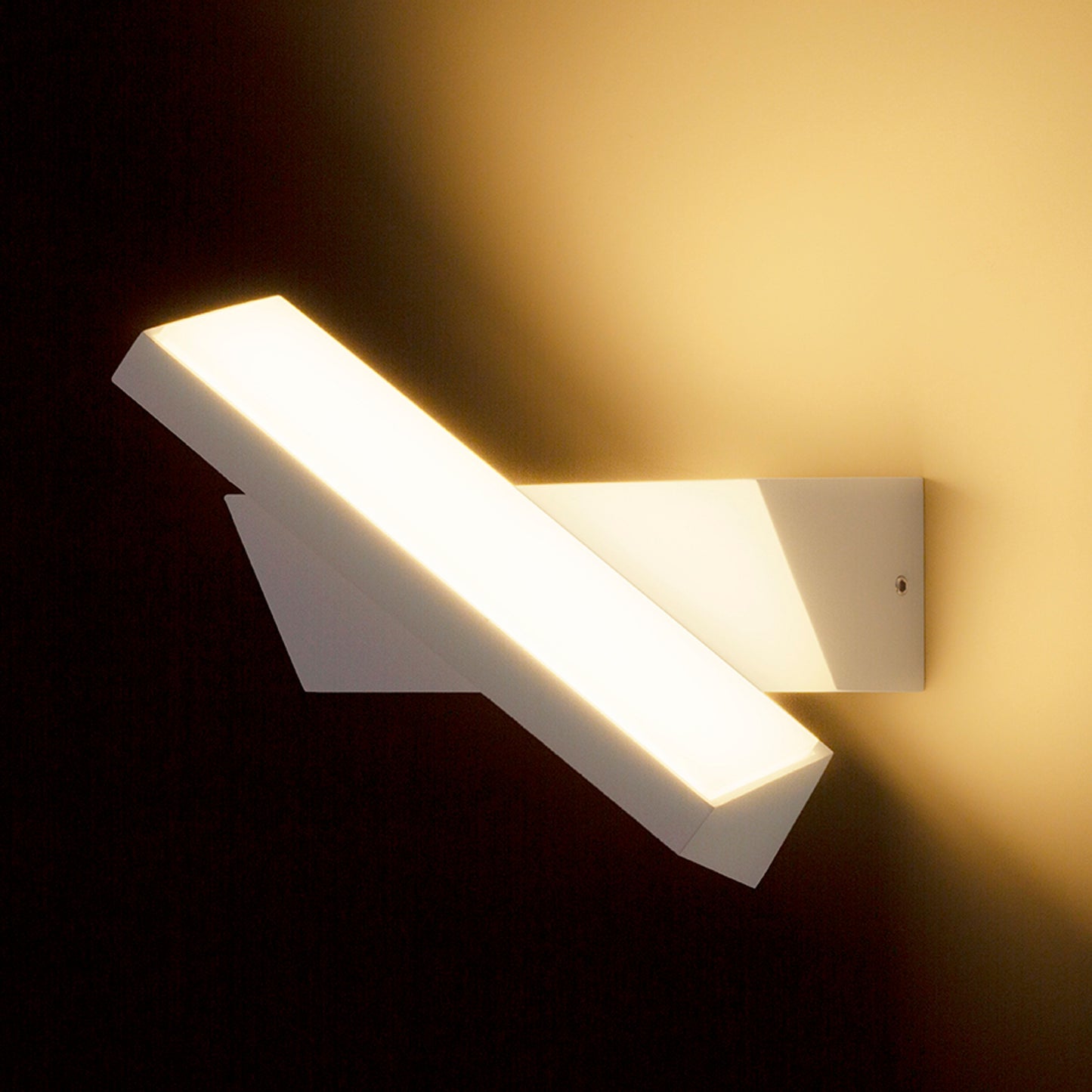 RENDL outdoor lamp TWIST wall white 230V LED 12W IP65 3000K R13615 10