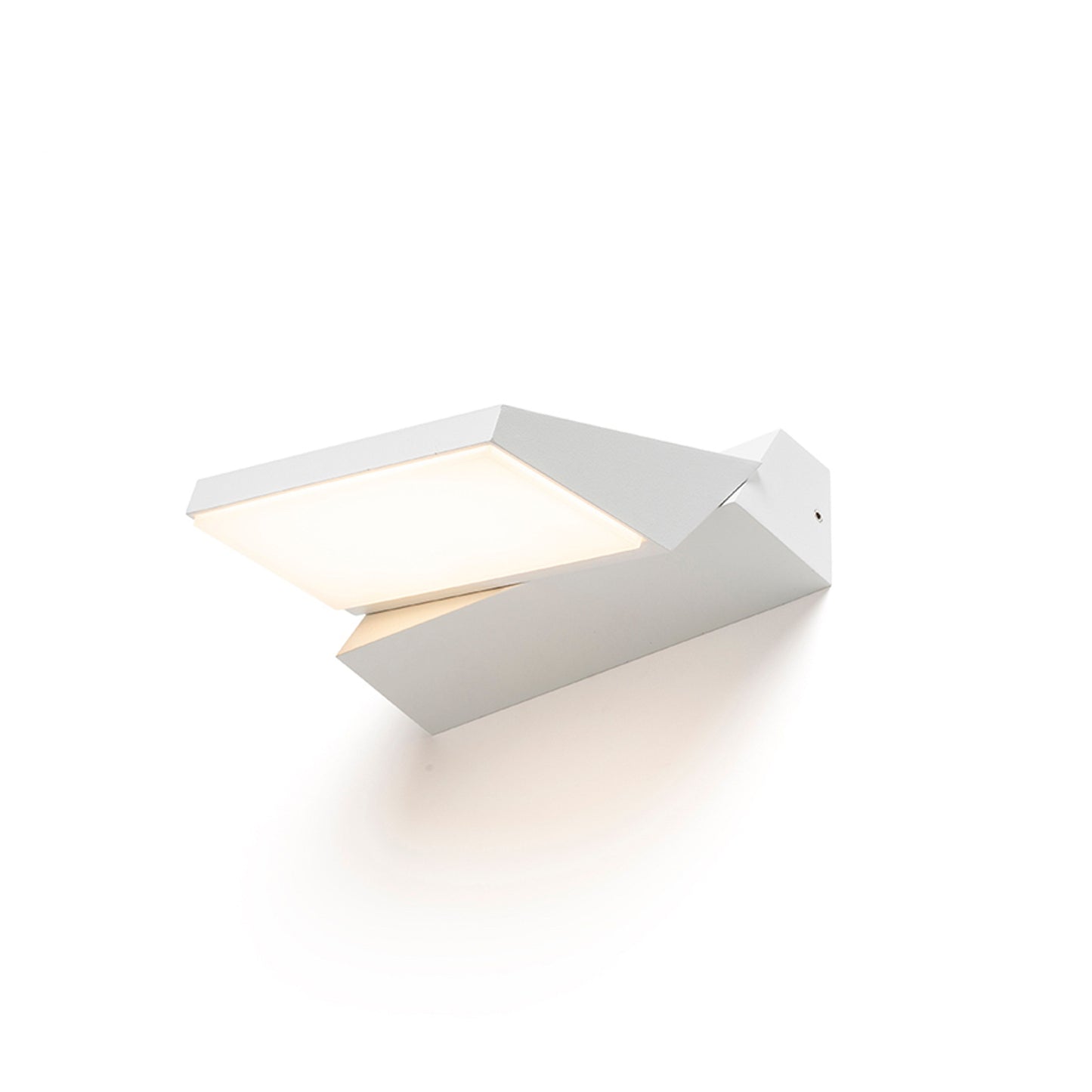 RENDL outdoor lamp TWIST wall white 230V LED 12W IP65 3000K R13615 14