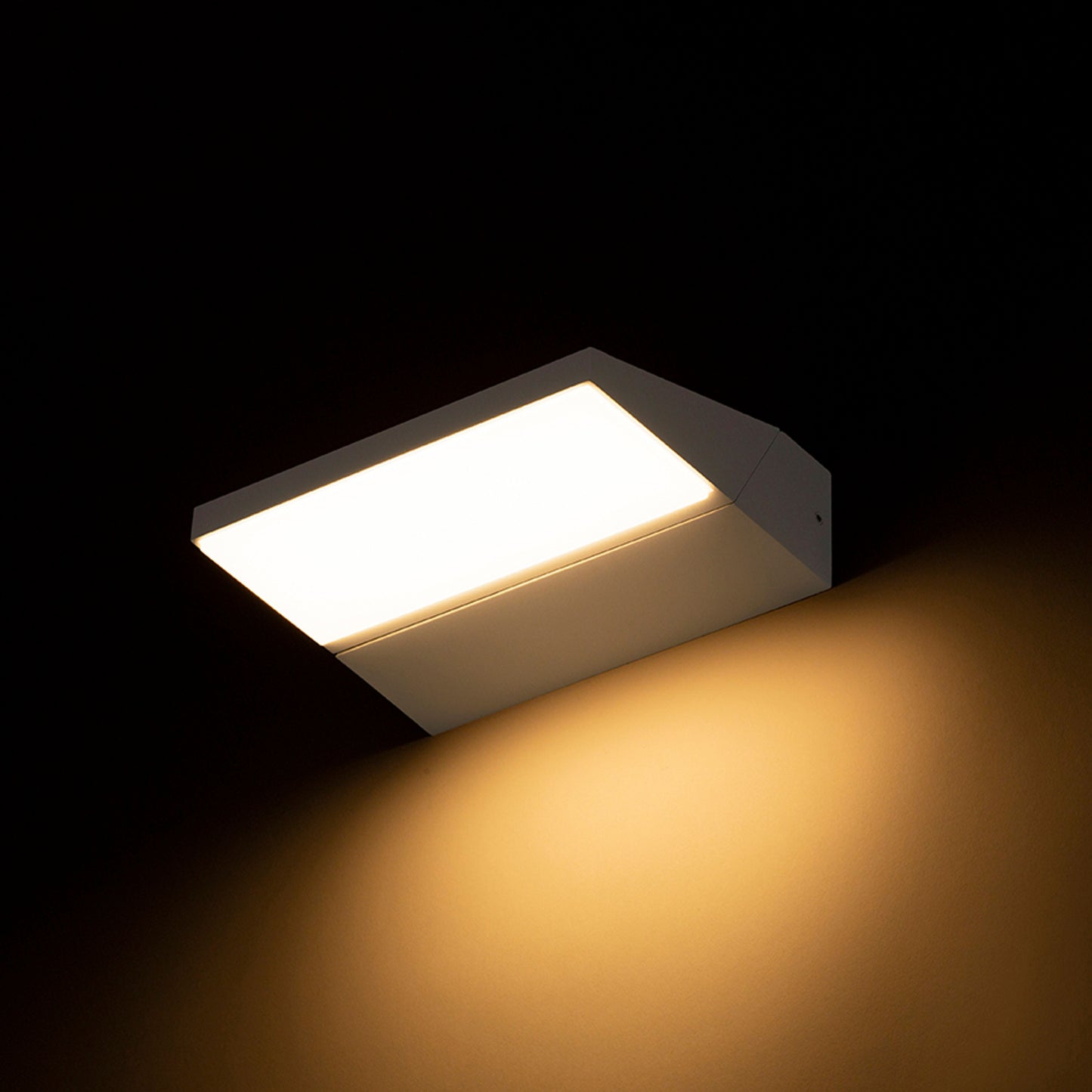 RENDL outdoor lamp TWIST wall white 230V LED 12W IP65 3000K R13615 16