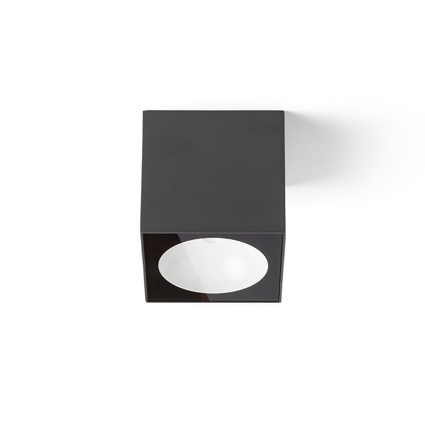 RENDL outdoor lamp SENZA SQ ceiling anthracite grey clear glass 230V LED 6W IP65 3000K R13625 4