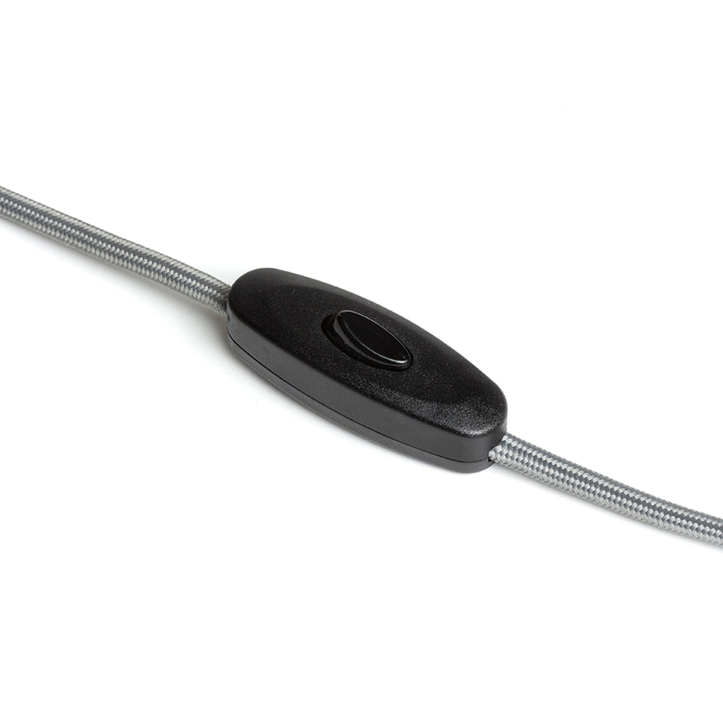 RENDL spotlight CHOUPETTE wall adjustable black grey textile/wood 230V LED E27 11W R13649 9
