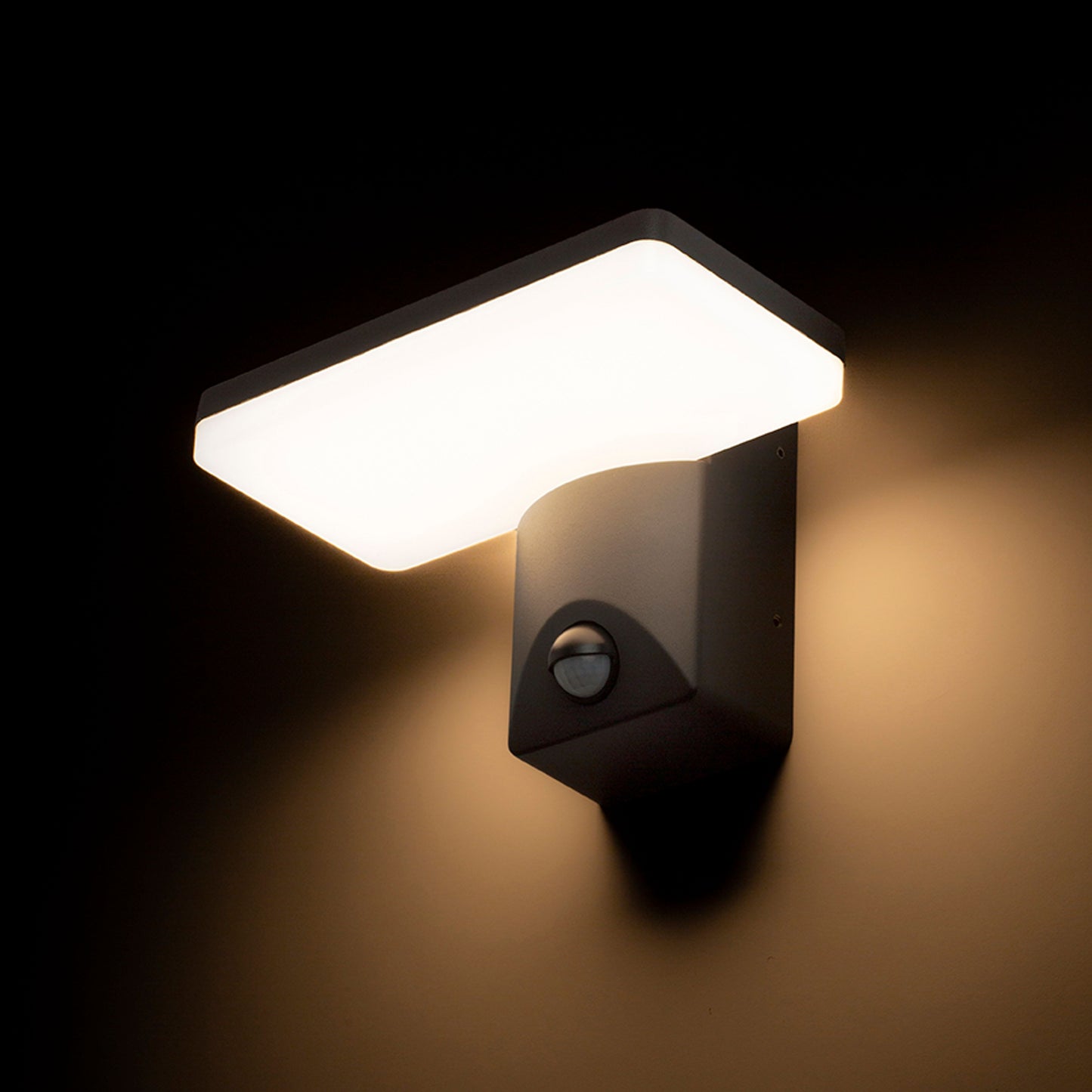 RENDL outdoor lamp RINA PIR wall anthracite grey 230V LED 12W IP65 3000K R13654 2
