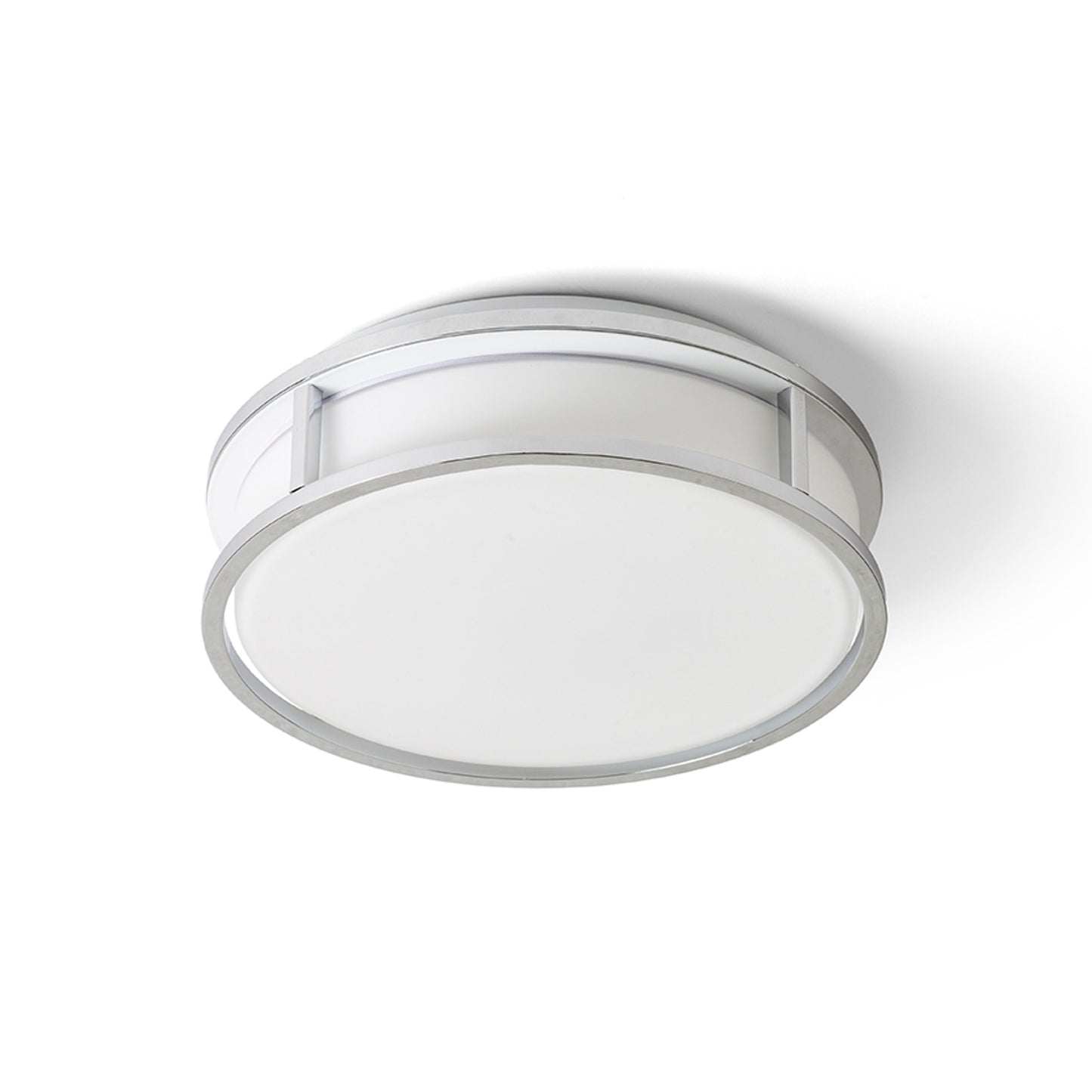 RENDL surface mounted lamp GRANDE LED 25 ceiling opal-colored glass/chrome 230V LED 12W IP44 3000K R13676 2