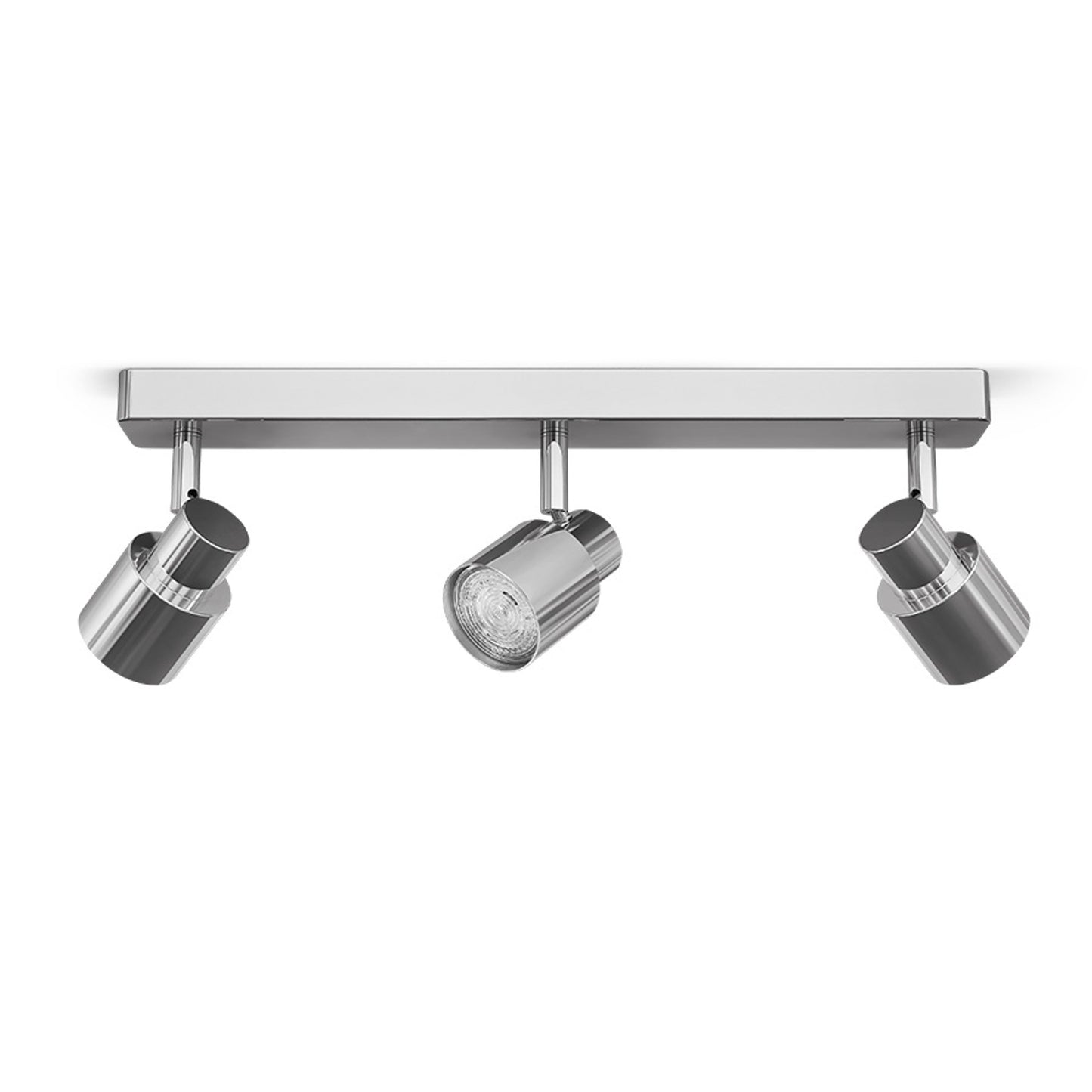 RENDL spotlight VALTO III surface mounted chrome 230V GU10 LED 3x5W IP44 R13704 2